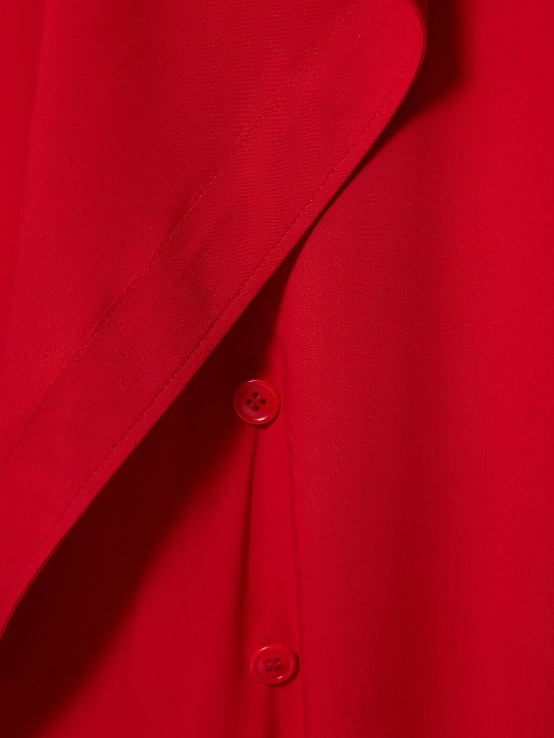 Shop Yohji Yamamoto Tailored Sleeveless Midi Dress In Red