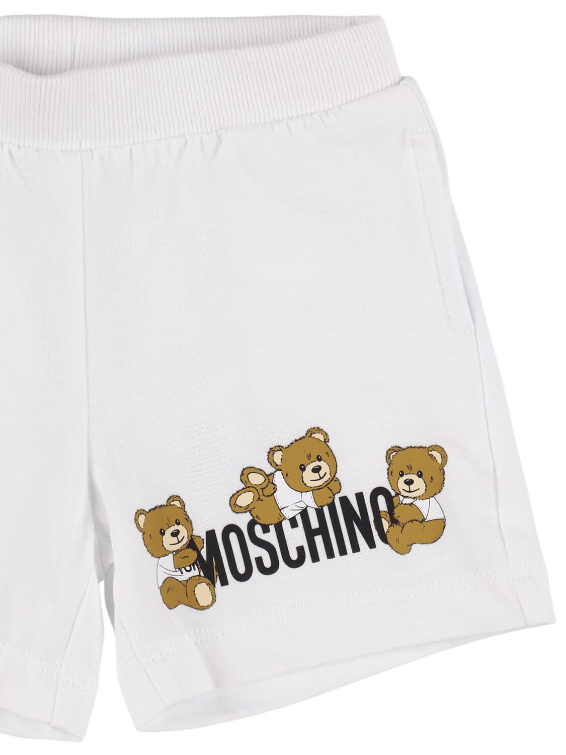 Moschino Printed T-shirt & Shorts In Red