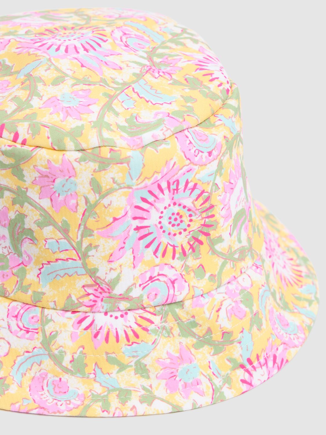 Louise Misha Flower Print Bucket Hat In Pink