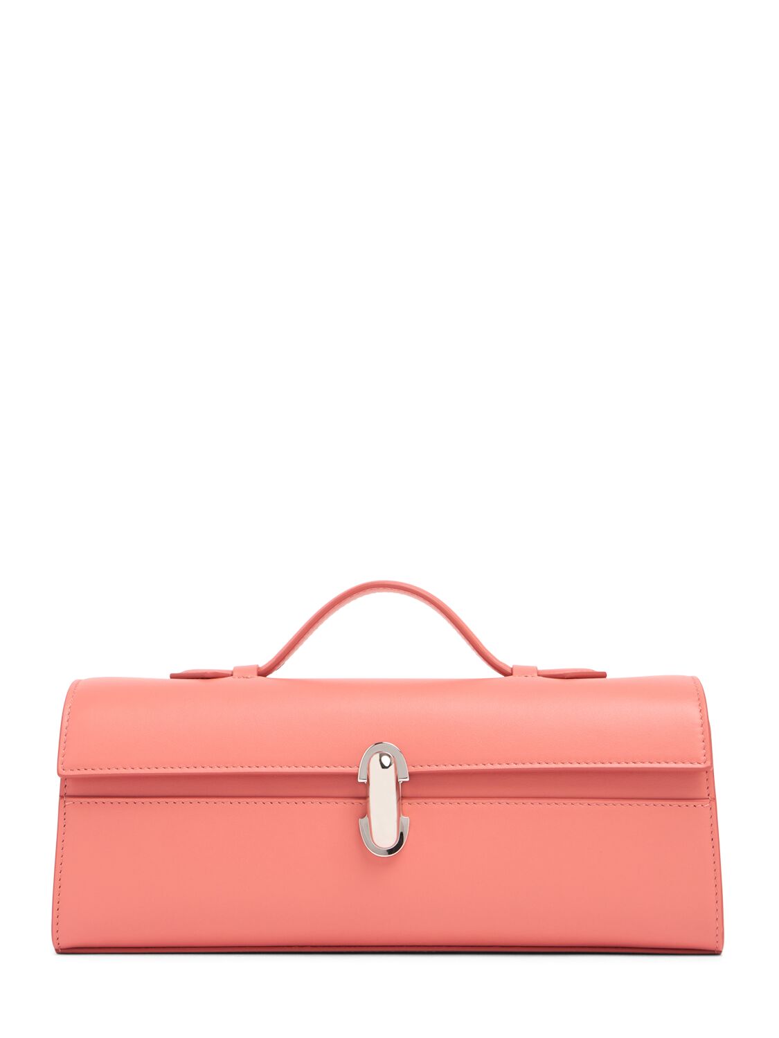 Sac À Main En Cuir Lisse Camellia - SAVETTE - Modalova