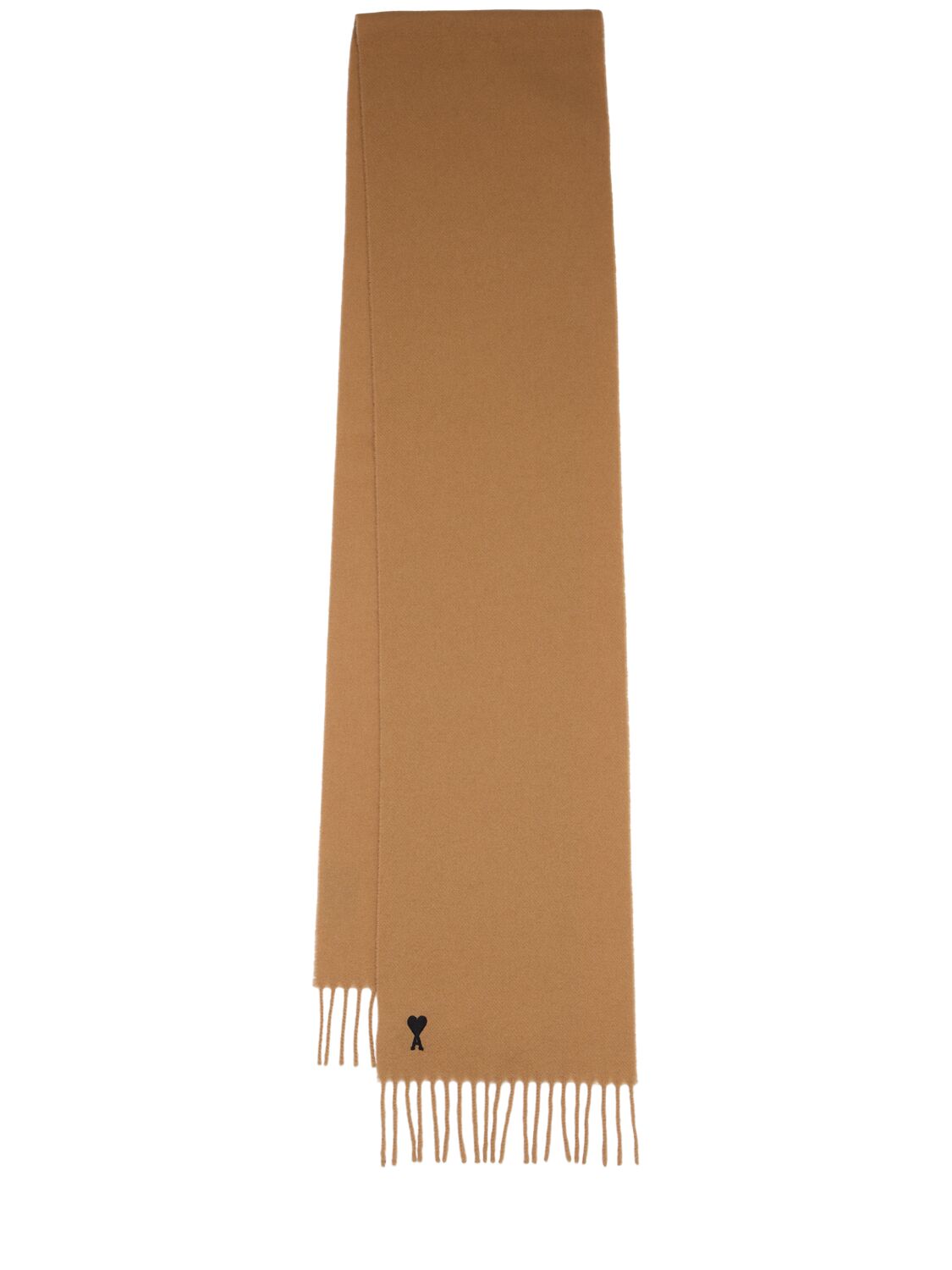 Ami De Coeur Fringed Wool Scarf