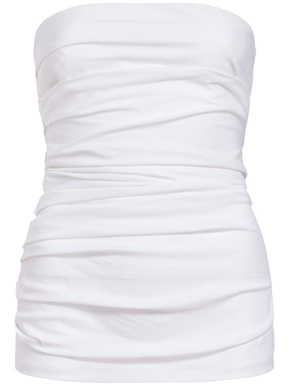 Proenza Schouler Lena Top - Women's - Polyamide/cotton/elastane In White