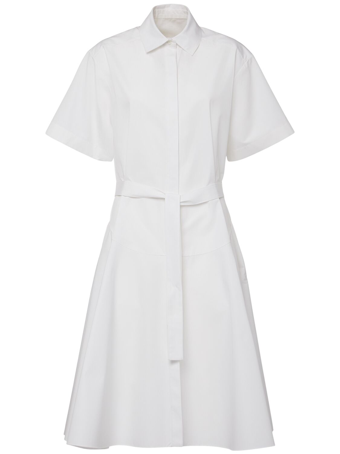 Robe Midi En Coton - MCQUEEN - Modalova