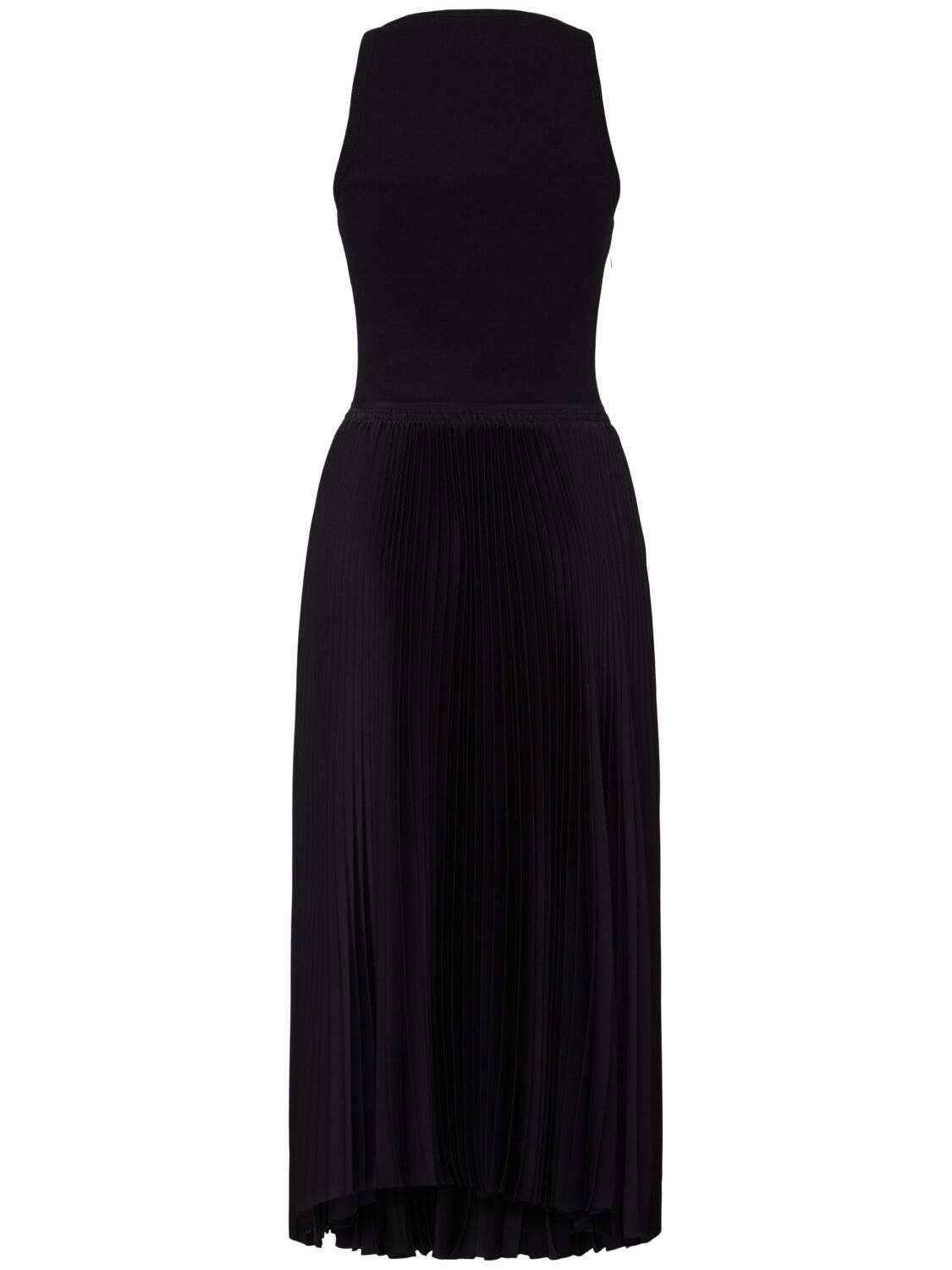 Alexander Mcqueen Cotton Blend Midi Dress