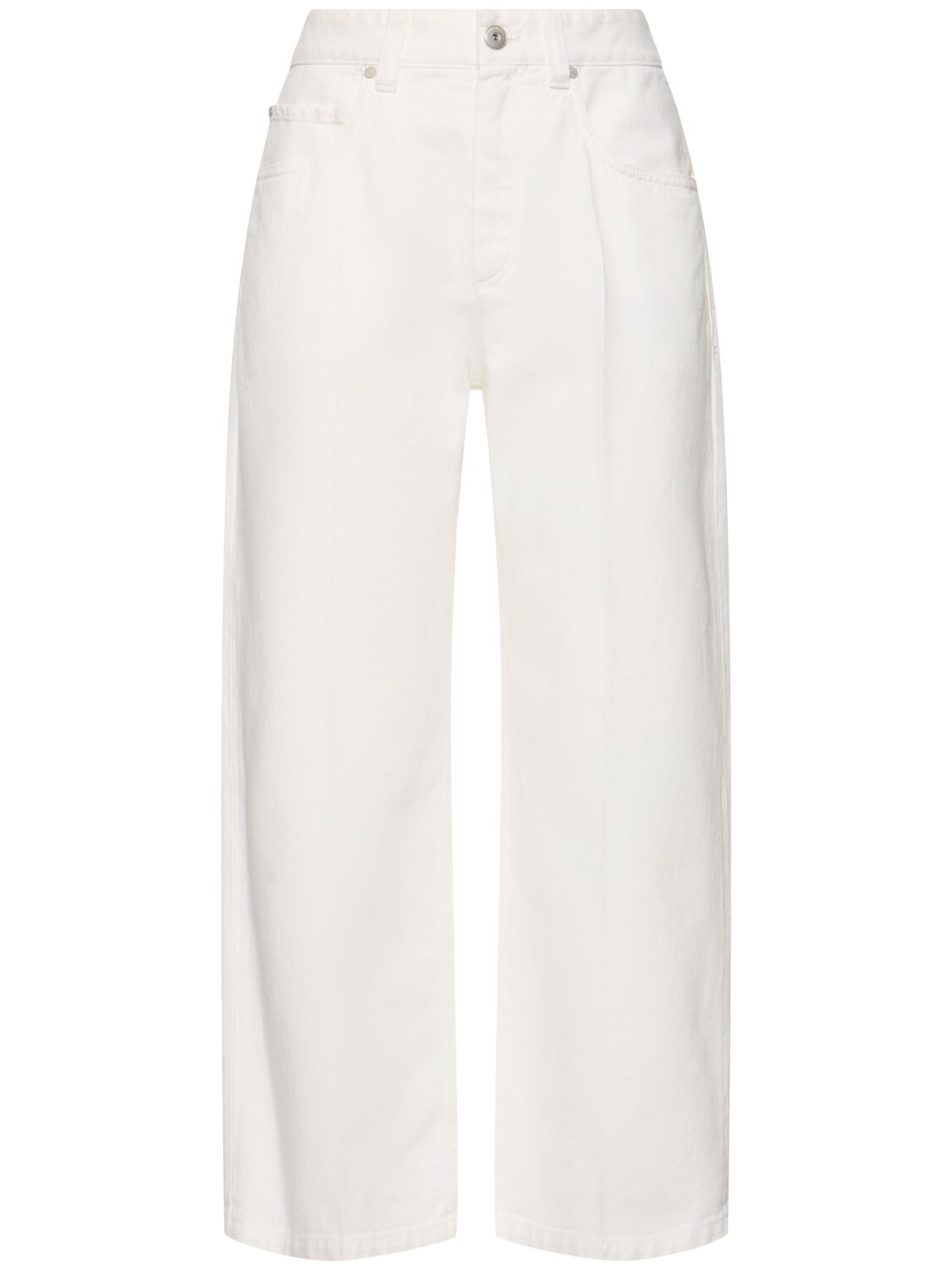 Pantalon Évasé En Coton - BRUNELLO CUCINELLI - Modalova