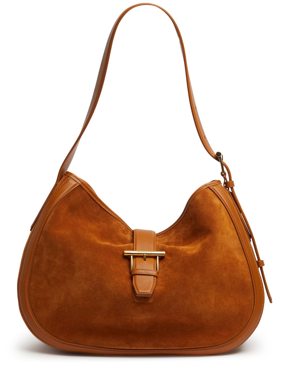 Sac Porté Épaule En Daim Et Cuir T-bar - MCQUEEN - Modalova