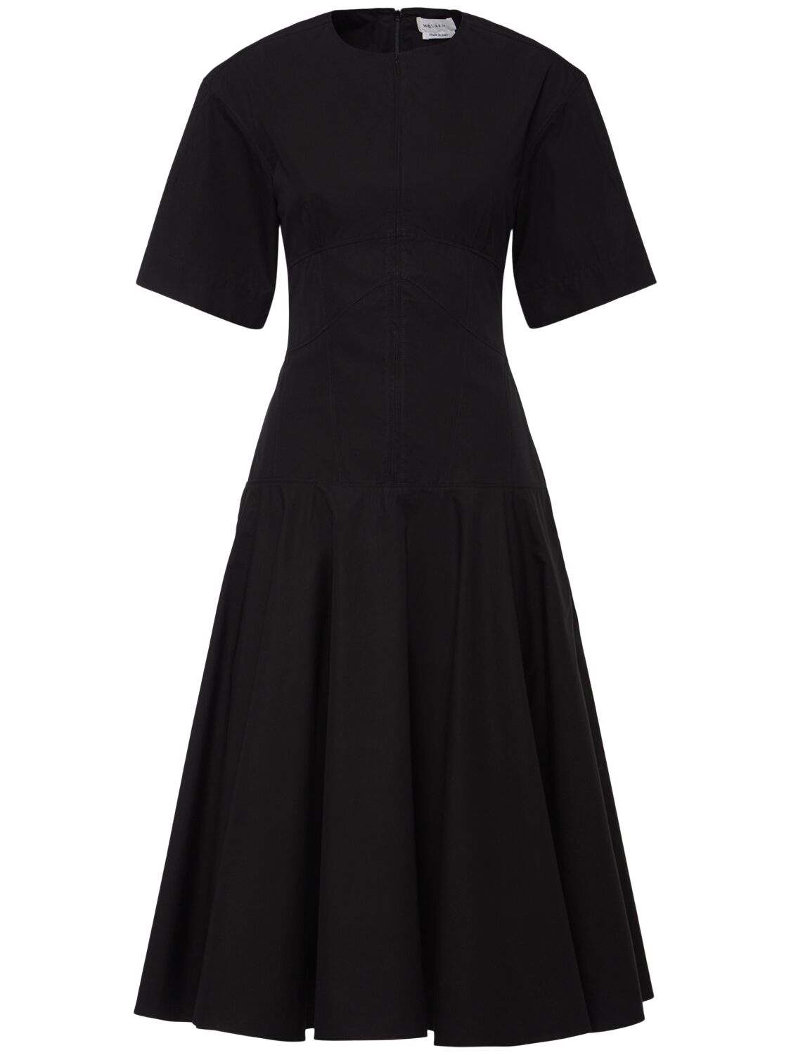 Alexander Mcqueen Cotton Midi Dress