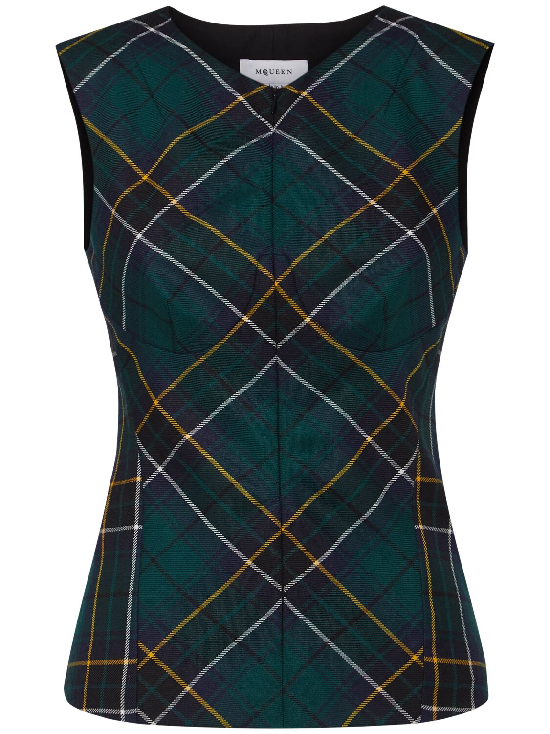 Haut En Laine Tartan - MCQUEEN - Modalova