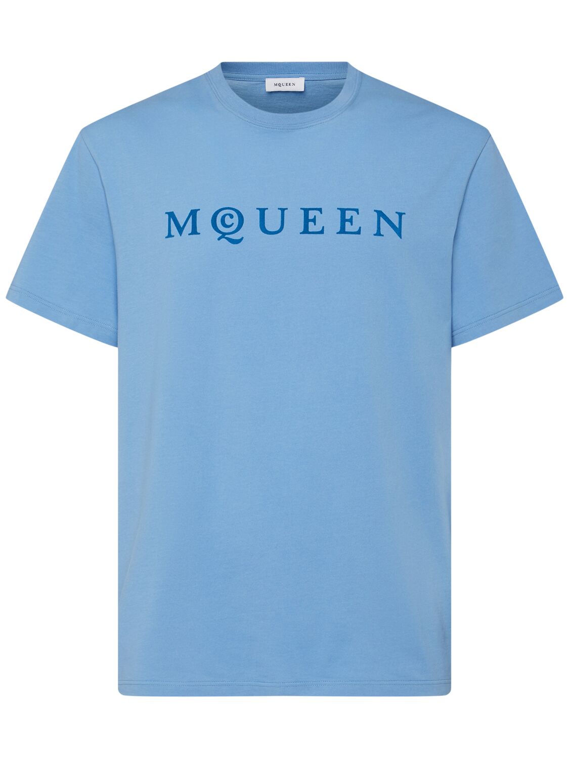 T-shirt En Coton À Logo - MCQUEEN - Modalova