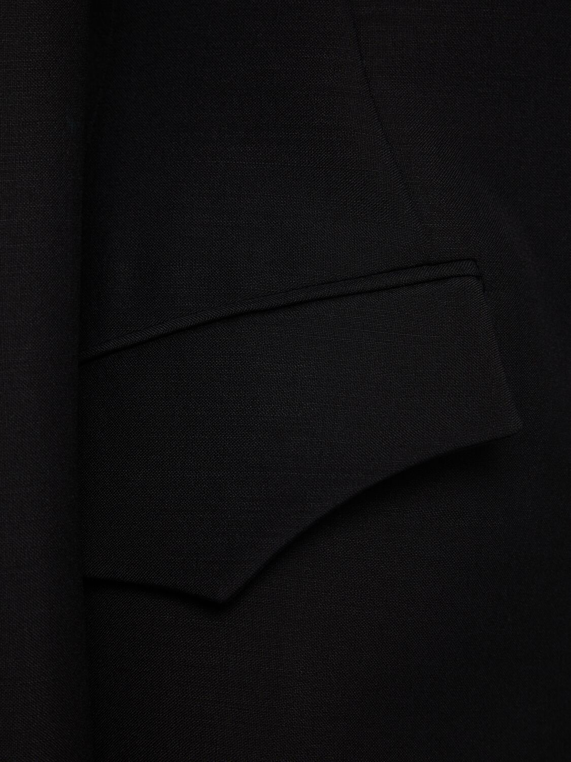 Alexander Mcqueen Wool & Mohair Blazer