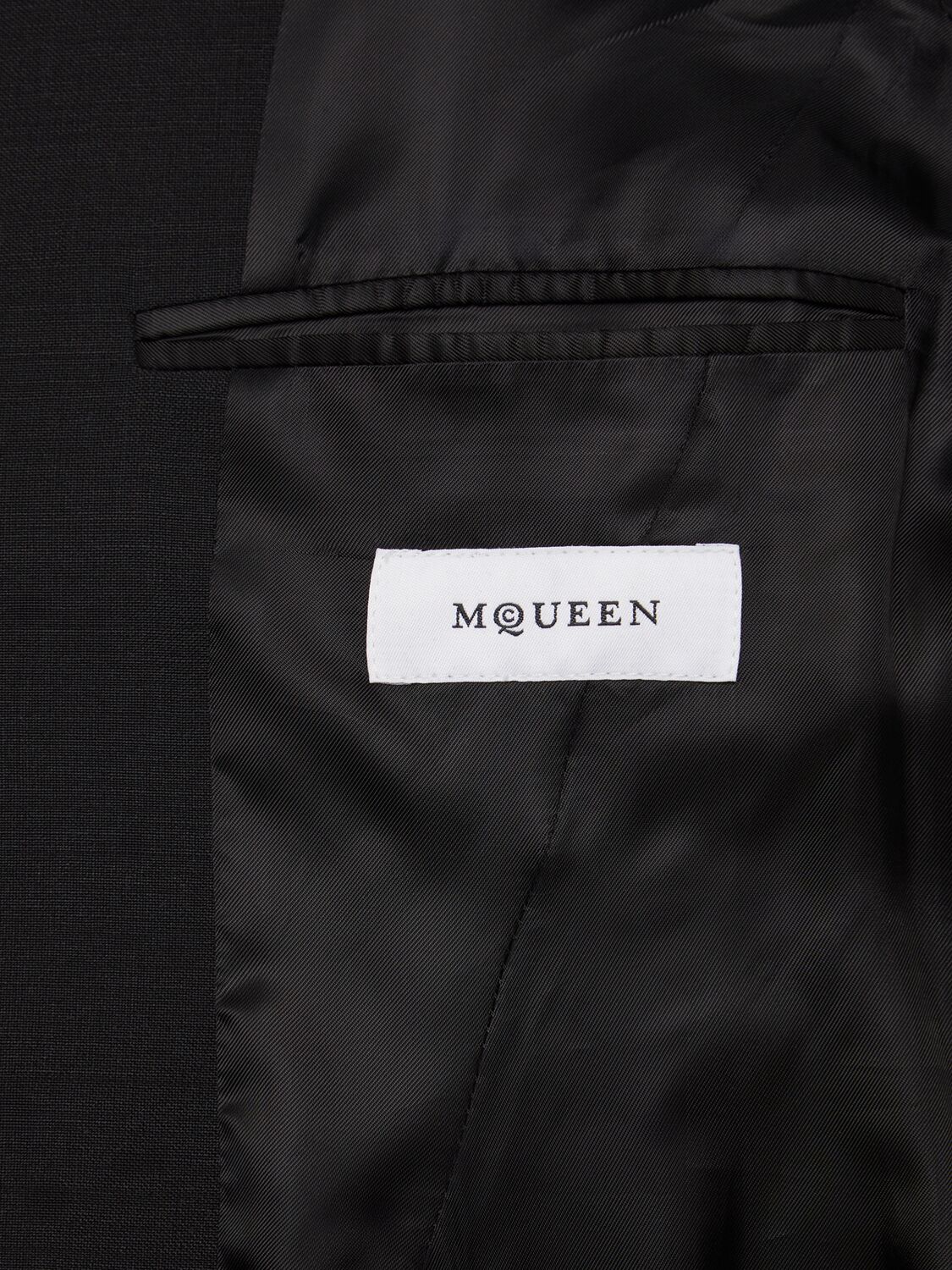 Alexander Mcqueen Wool & Mohair Blazer