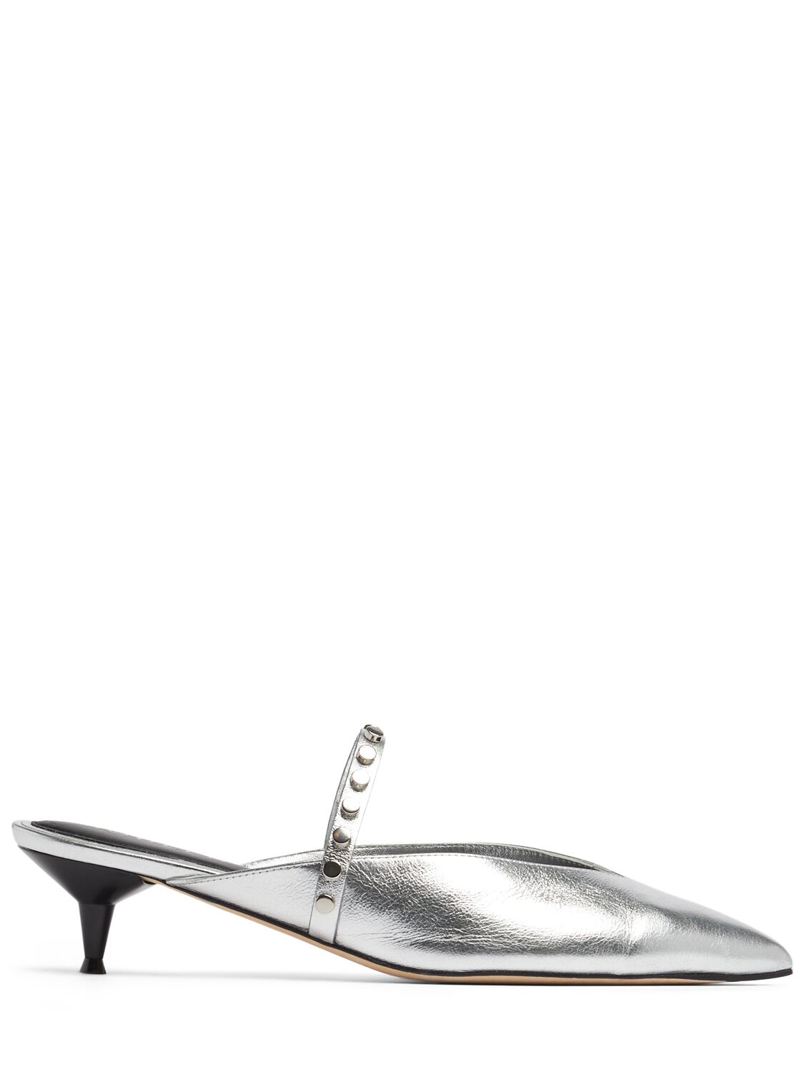 Mules En Cuir Clouté - MCQUEEN - Modalova