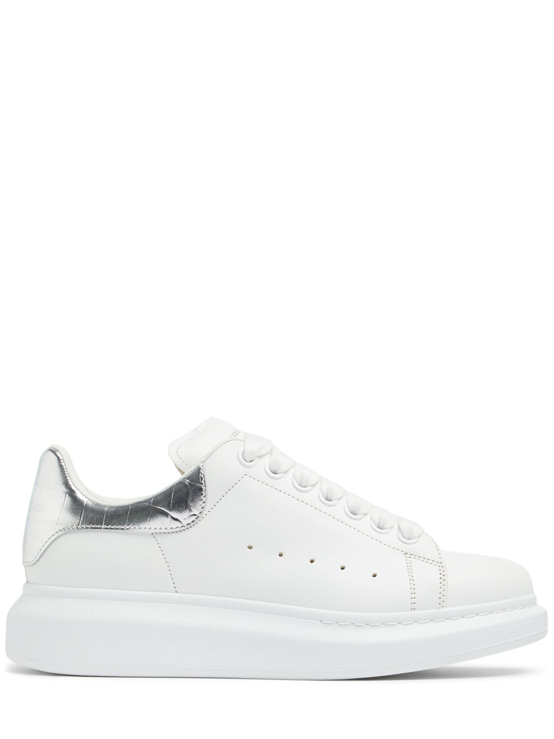 Sneakers En Cuir Oversized - MCQUEEN - Modalova
