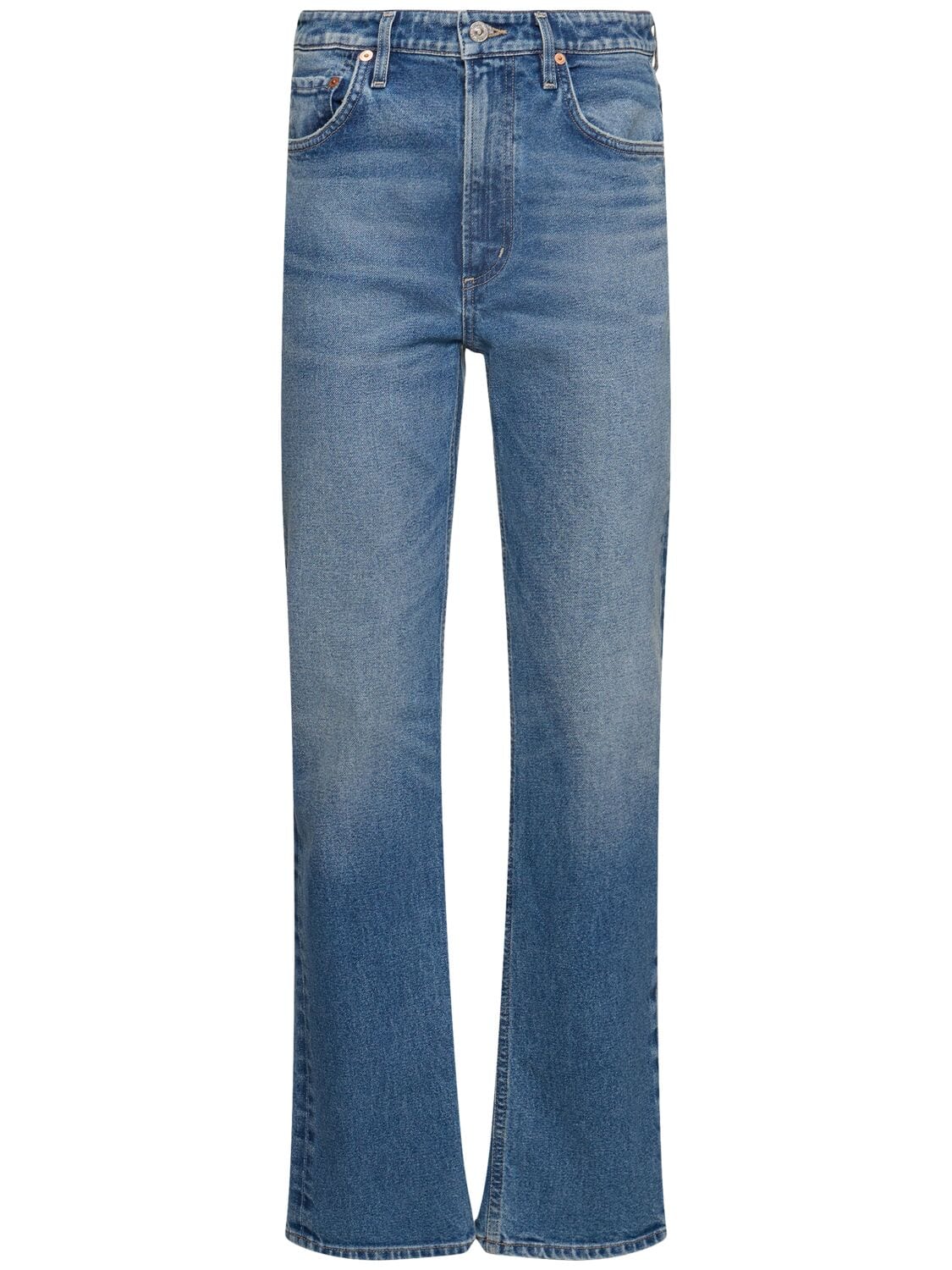 Zurie High Rise Straight Denim Jeans