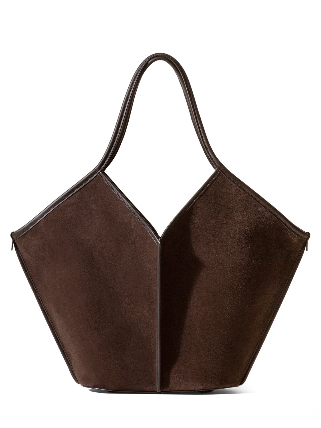 Hereu Calella Distressed Leather Shoulder Bag