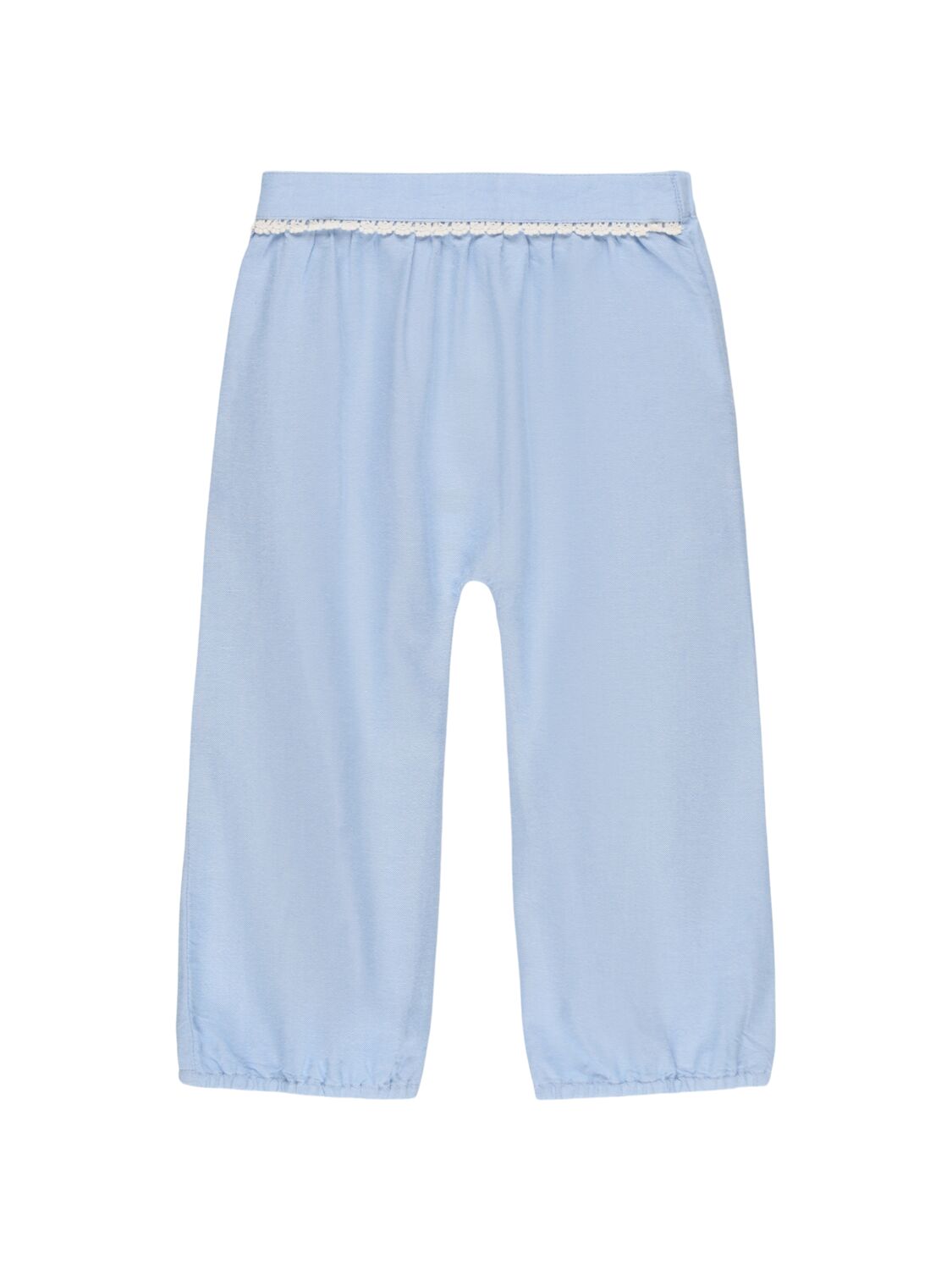 Louise Misha Cotton Trousers In 浅蓝色