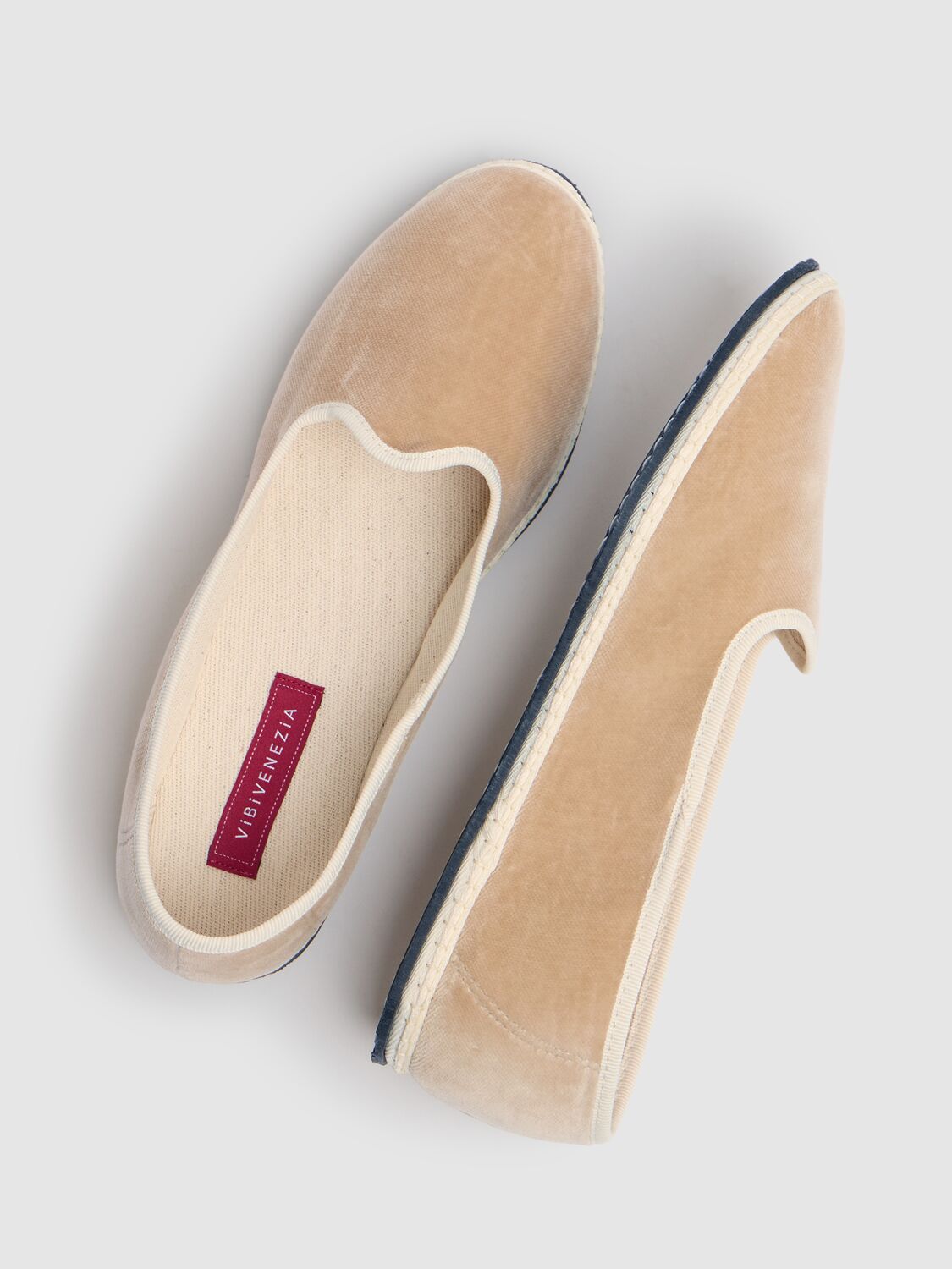 VIBI VENEZIA 10MM PALUDE VELVET SLIPPERS 