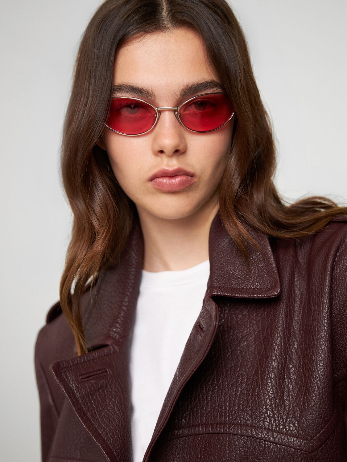 Prada Sole Sunglasses In Silver/pink