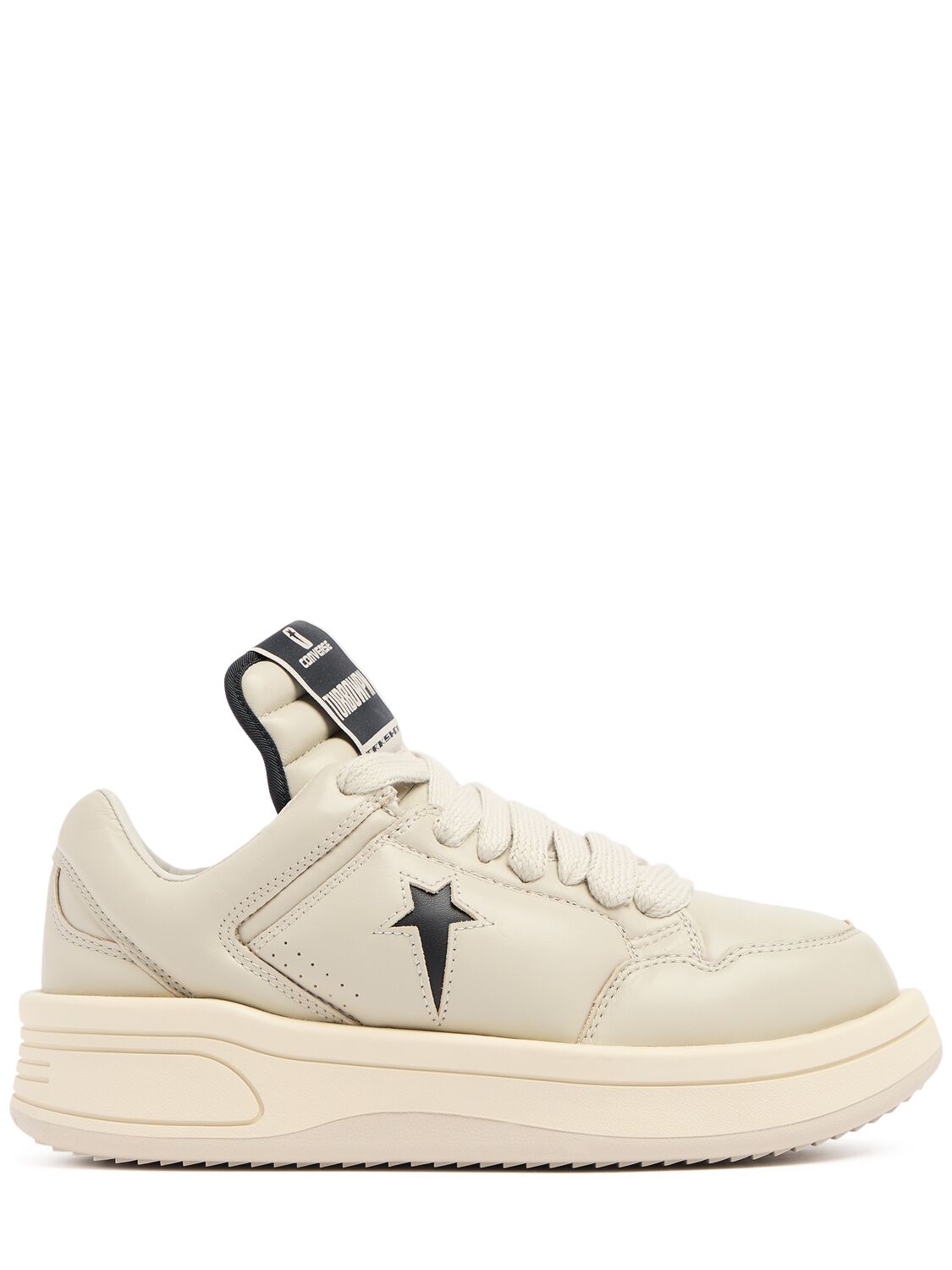 Drkshdw X Converse Turbowpn Leather Sneakers