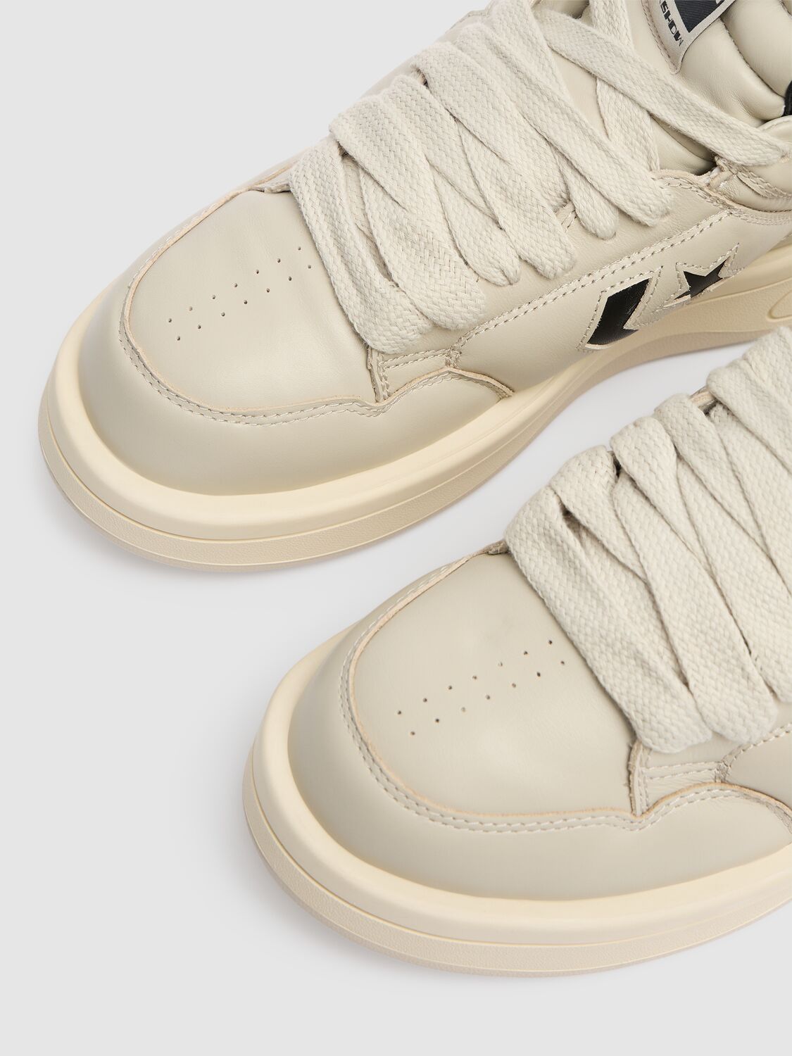 Shop Drkshdw X Converse Turbowpn Leather Sneakers