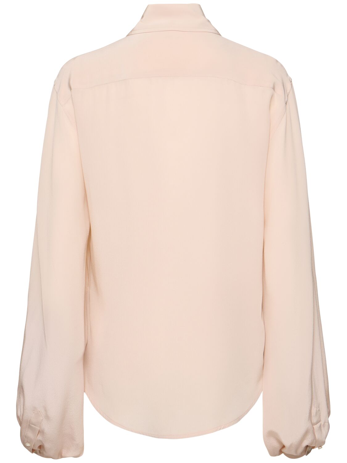 VICTORIA BECKHAM BLOUSON SILK SHIRT 