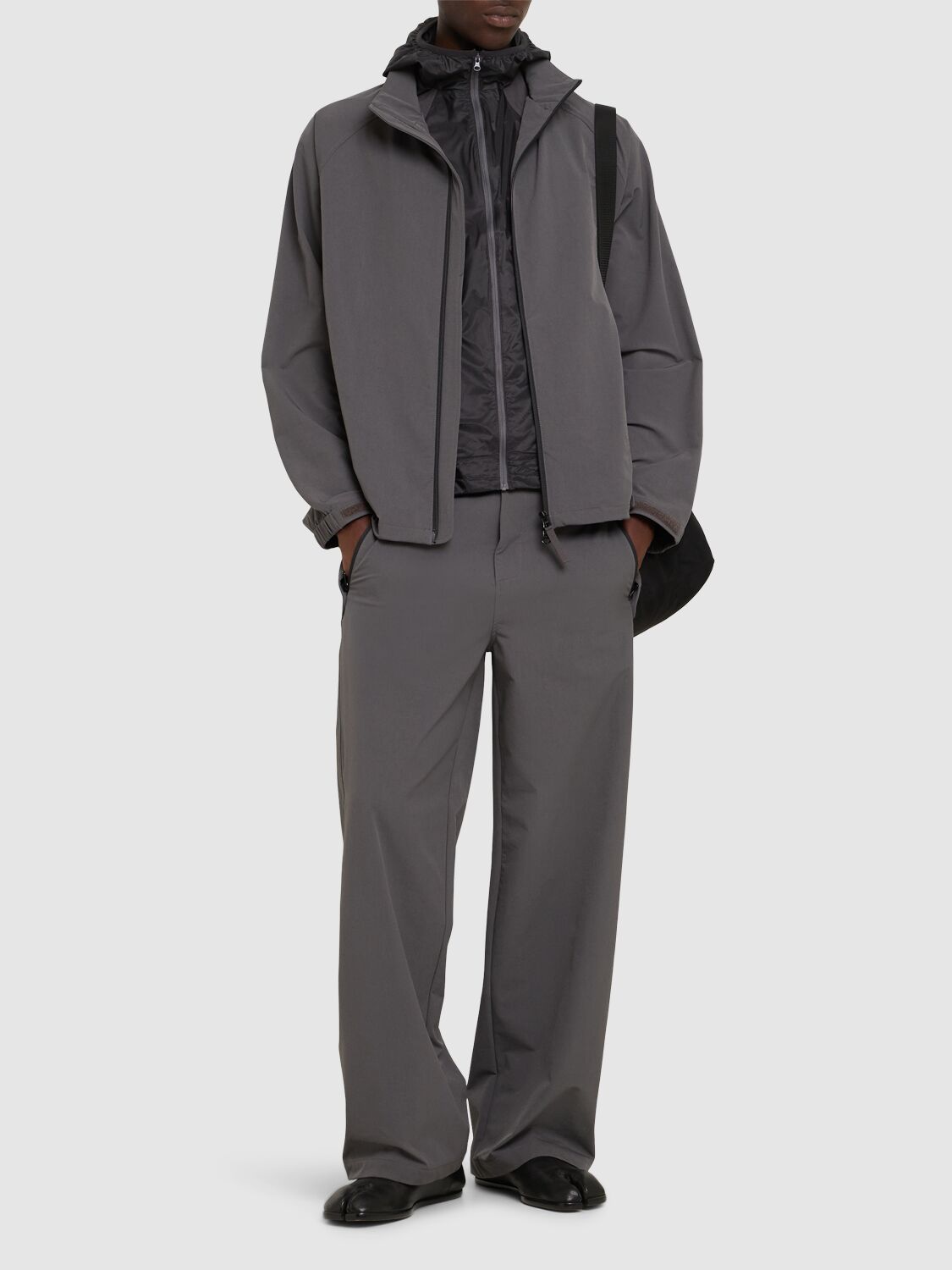 Hiking Patrol Lt Soft Shell Jacket In Grey