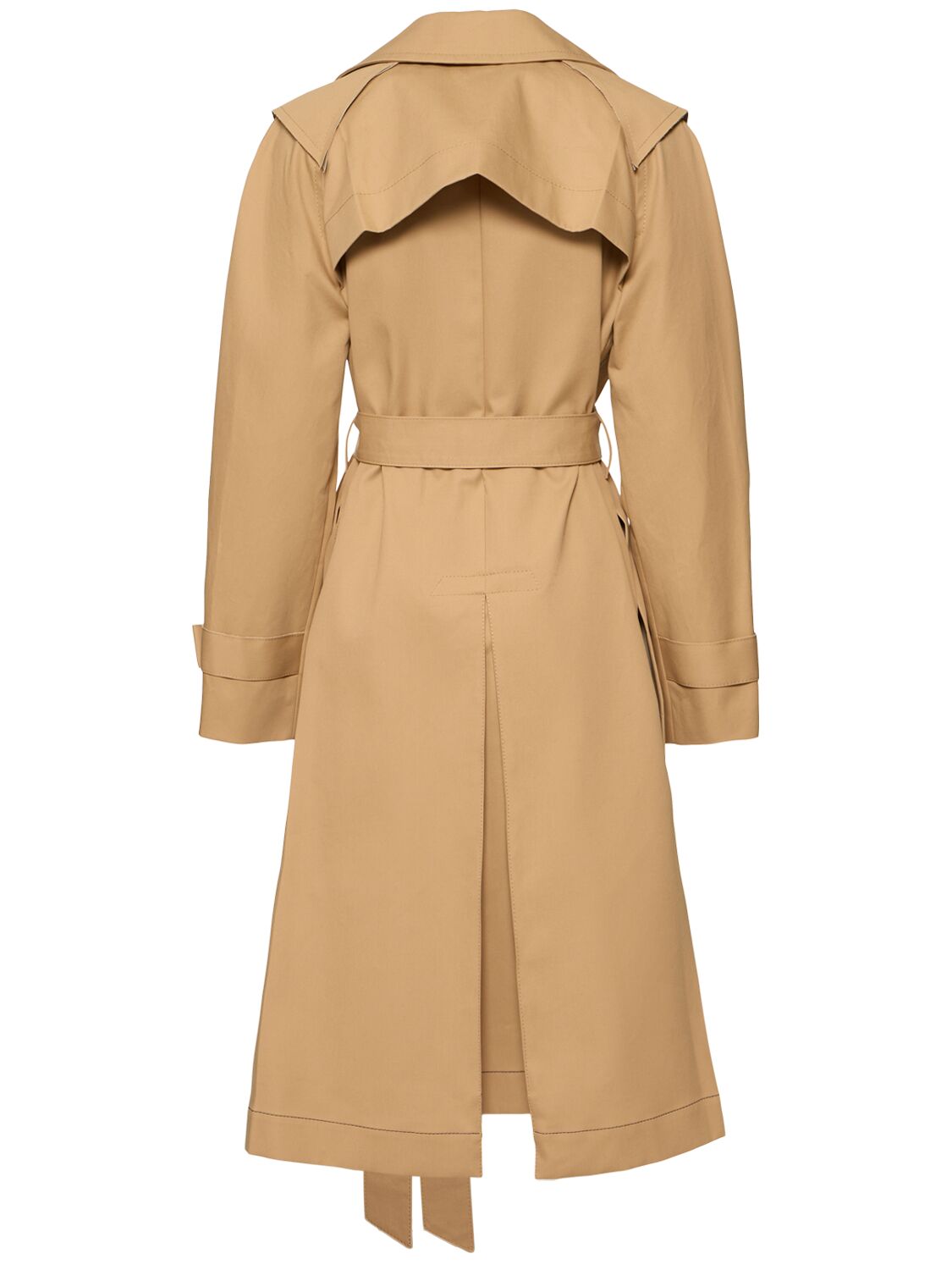 VICTORIA BECKHAM COTTON RAGLAN TRENCH COAT 
