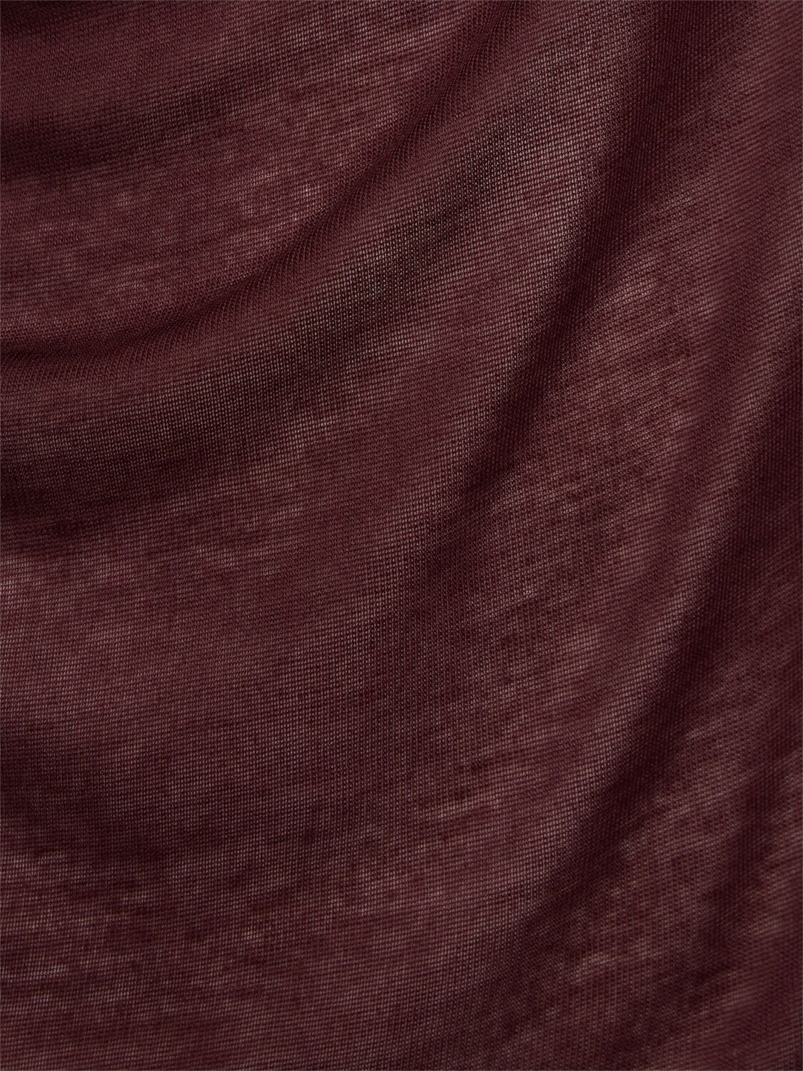 VICTORIA BECKHAM ASYMMETRIC DRAPED TANK W/ KNOT 