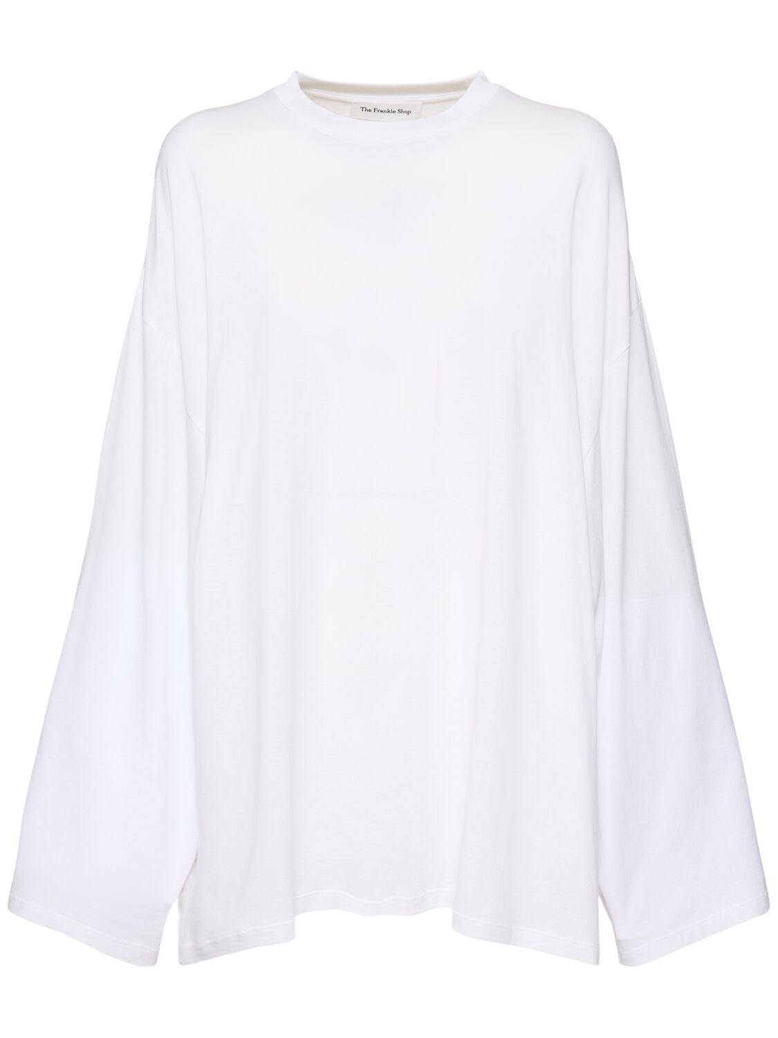 THE FRANKIE SHOP Rio Oversize Cotton Long Sleeve T-shirt