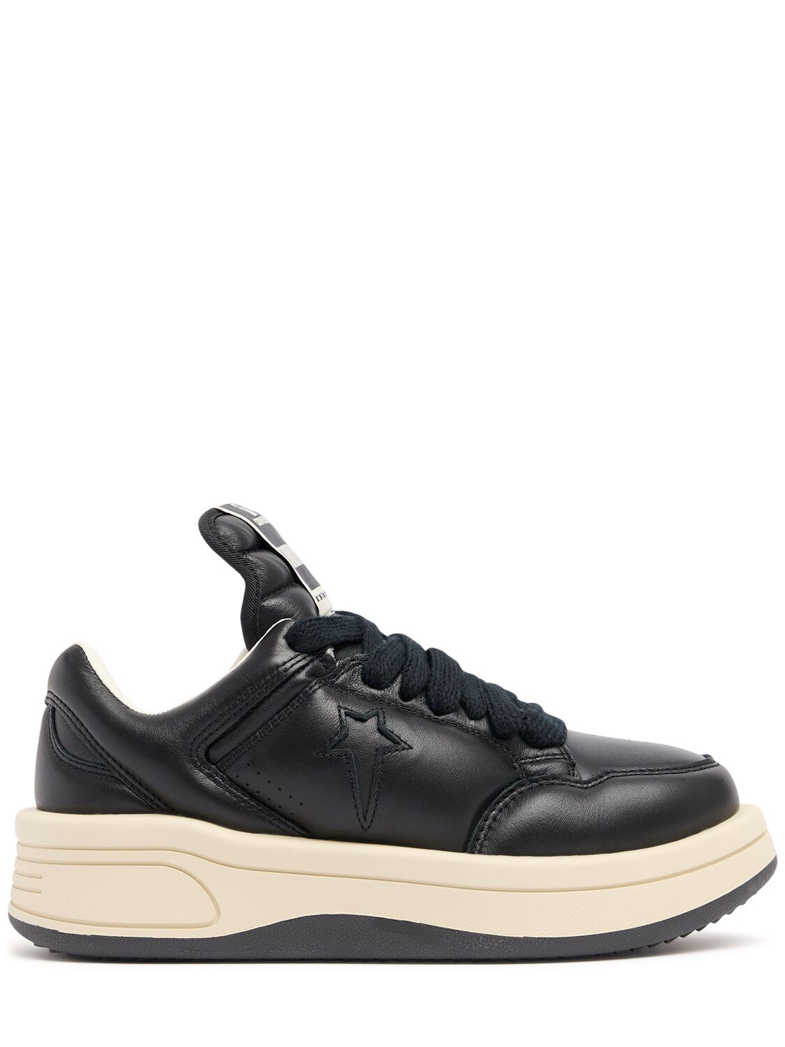 Drkshdw X Converse Turbowpn Leather Sneakers