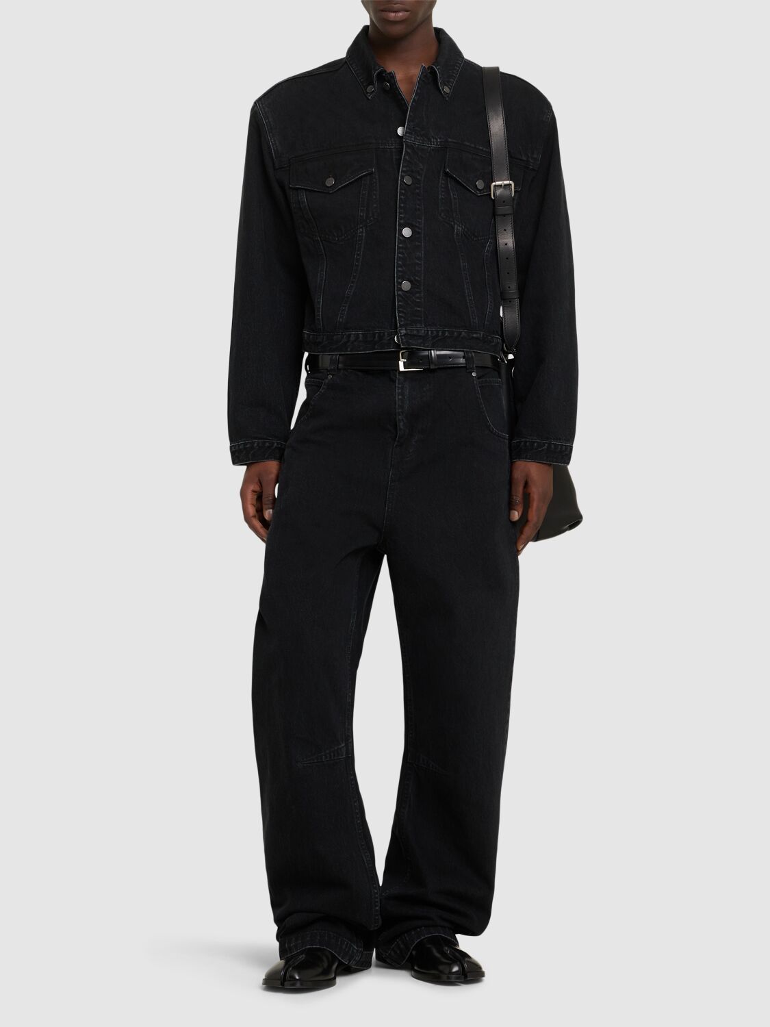 Entire Studios Black Denim Jacket