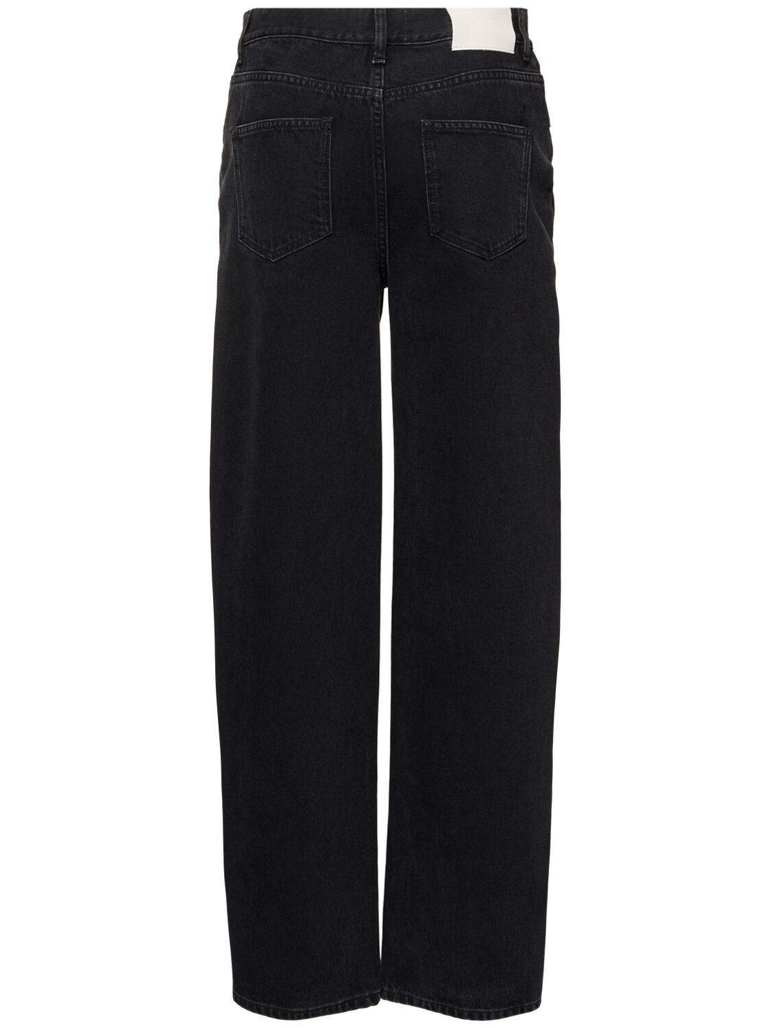 LOULOU STUDIO SAMUR COTTON DENIM JEANS 
