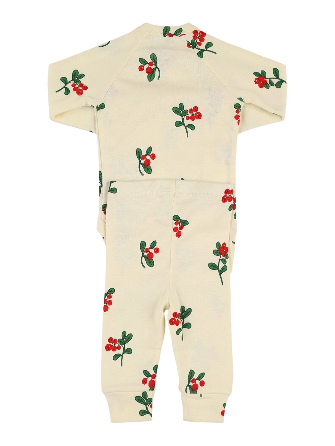 Mini Rodini Printed Cotton Jersey Romper & Pants