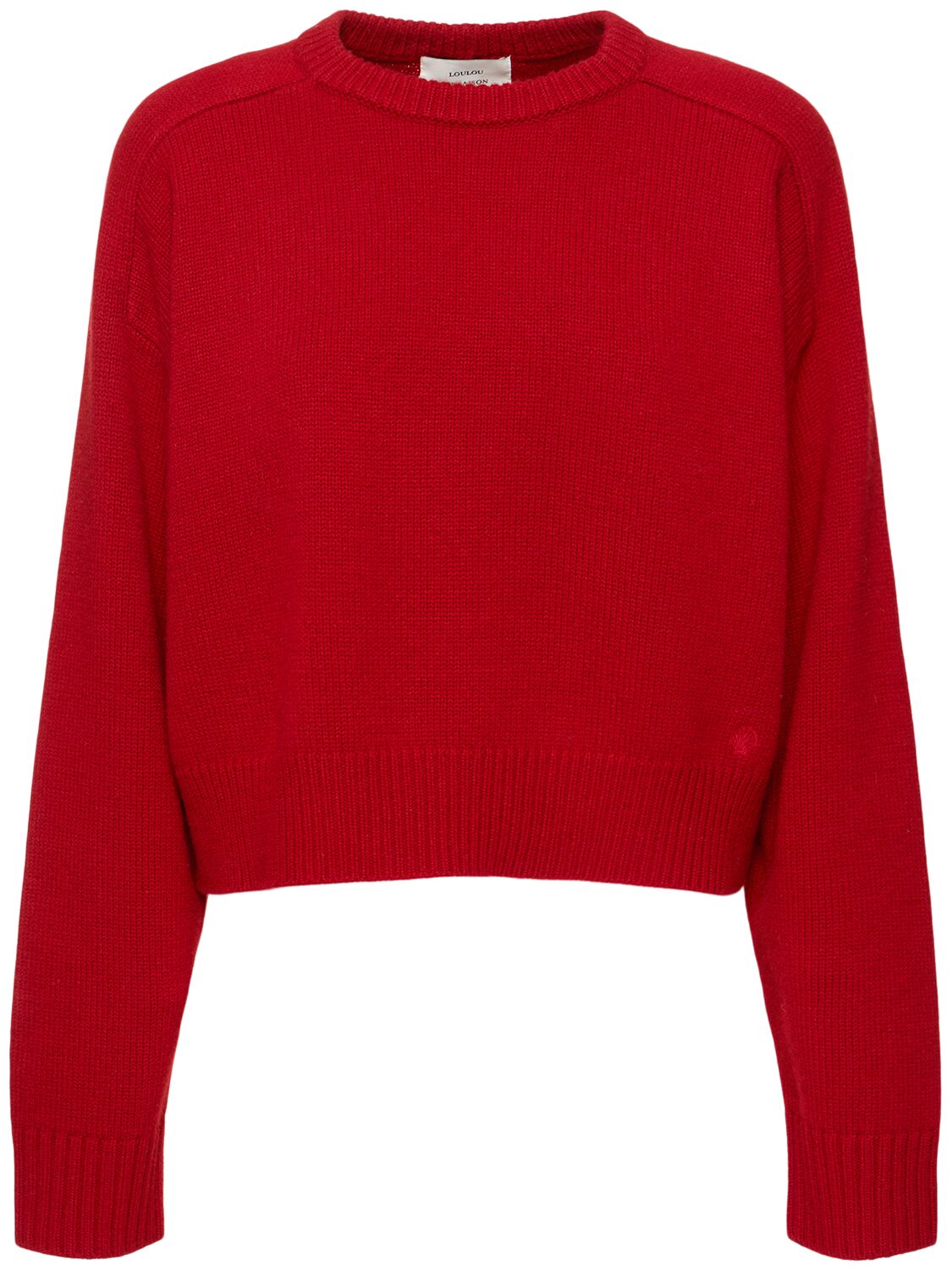 Loulou De Saison Bruzzi Lds Knit Cropped Sweater