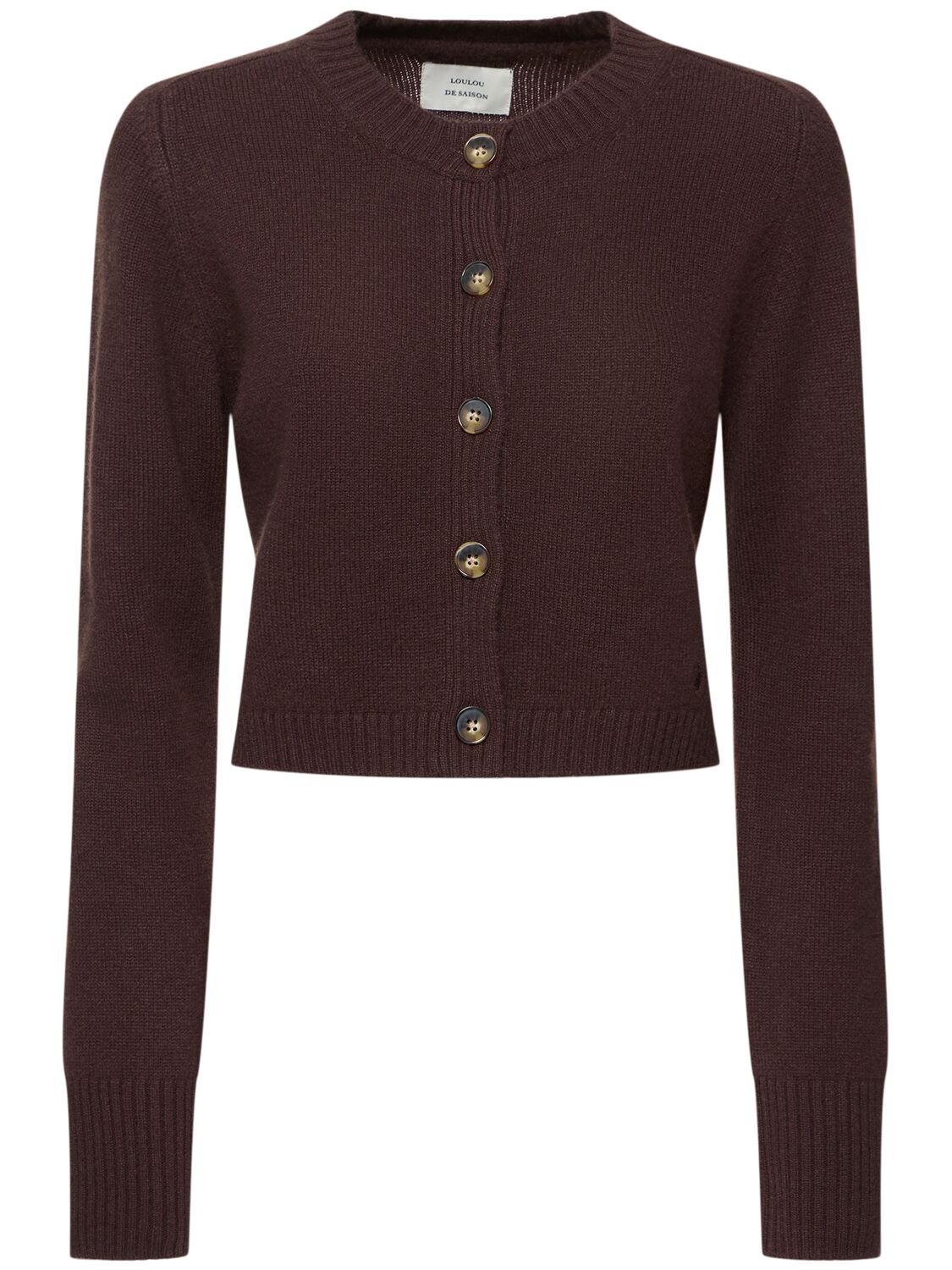 Loulou De Saison Zephir Lds Cropped Cardigan