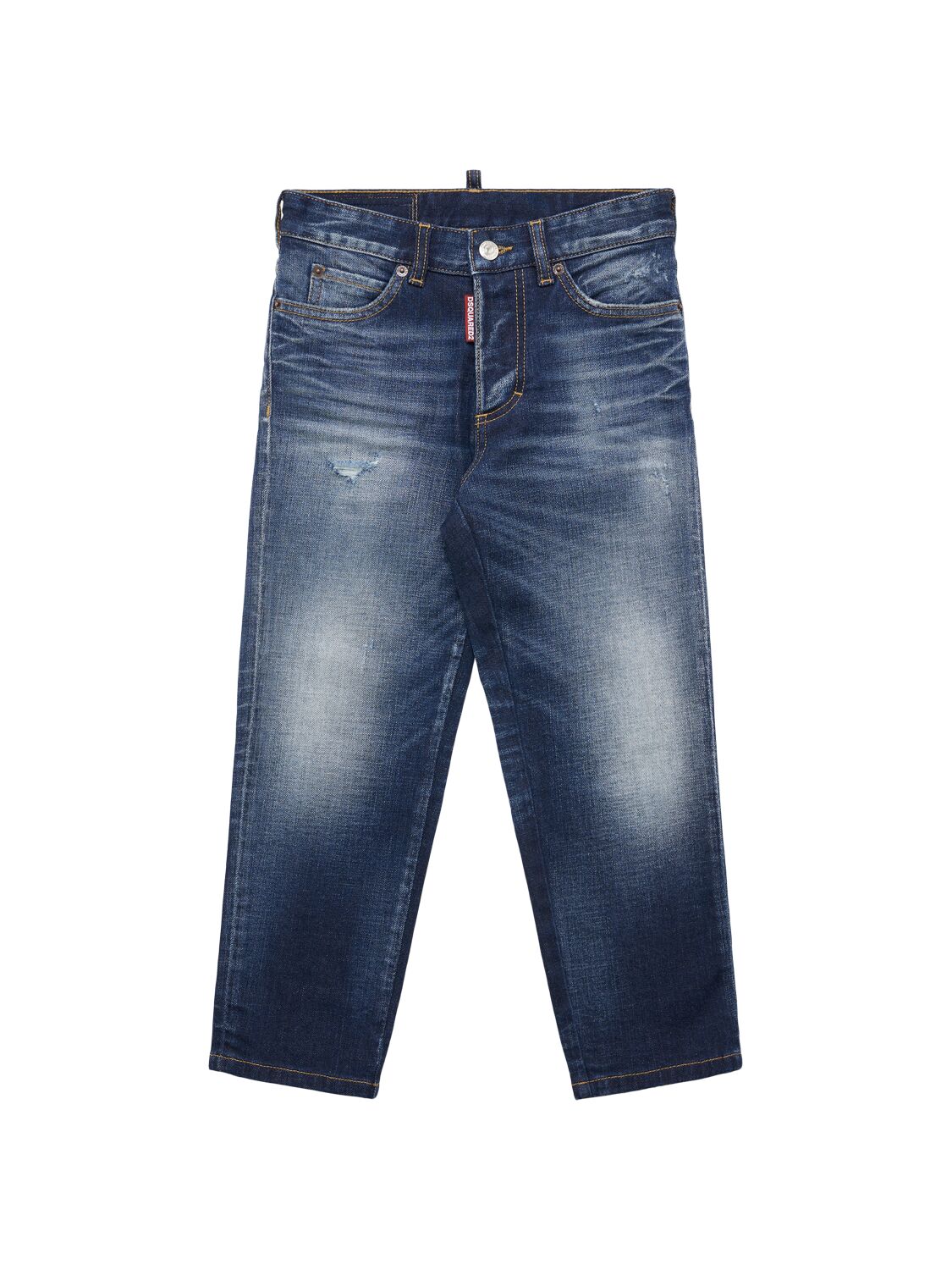 Stretch Cotton Denim Jeans