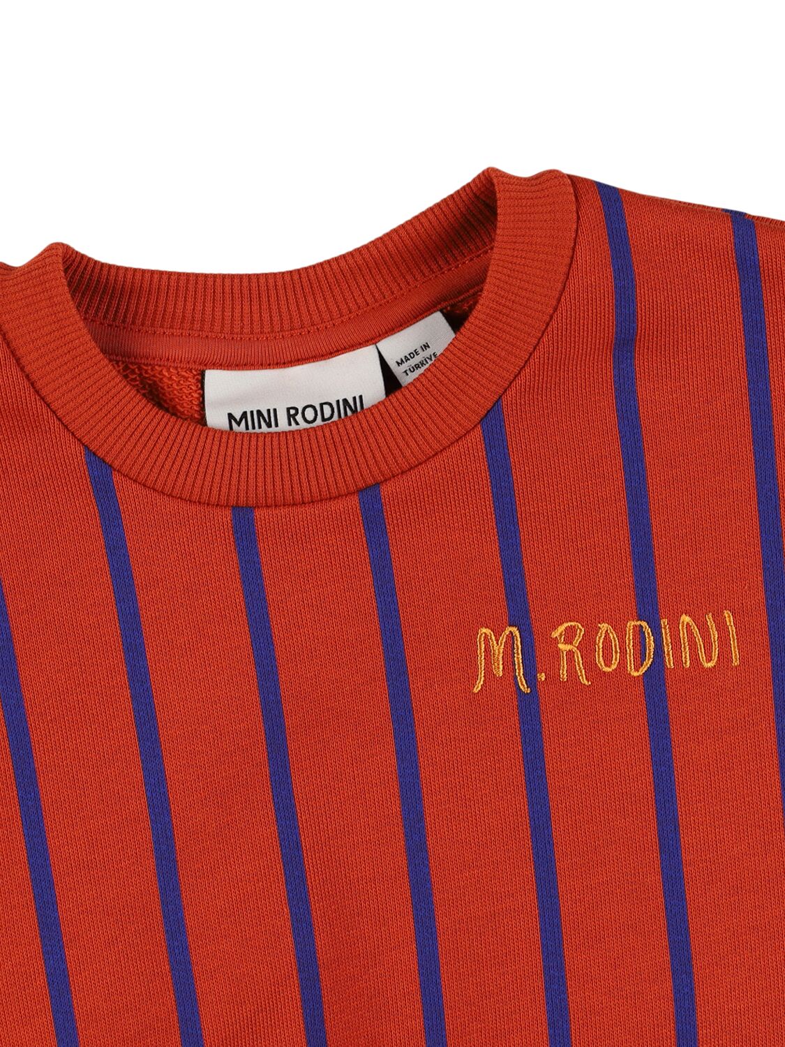 Mini Rodini Striped Cotton Sweatshirt