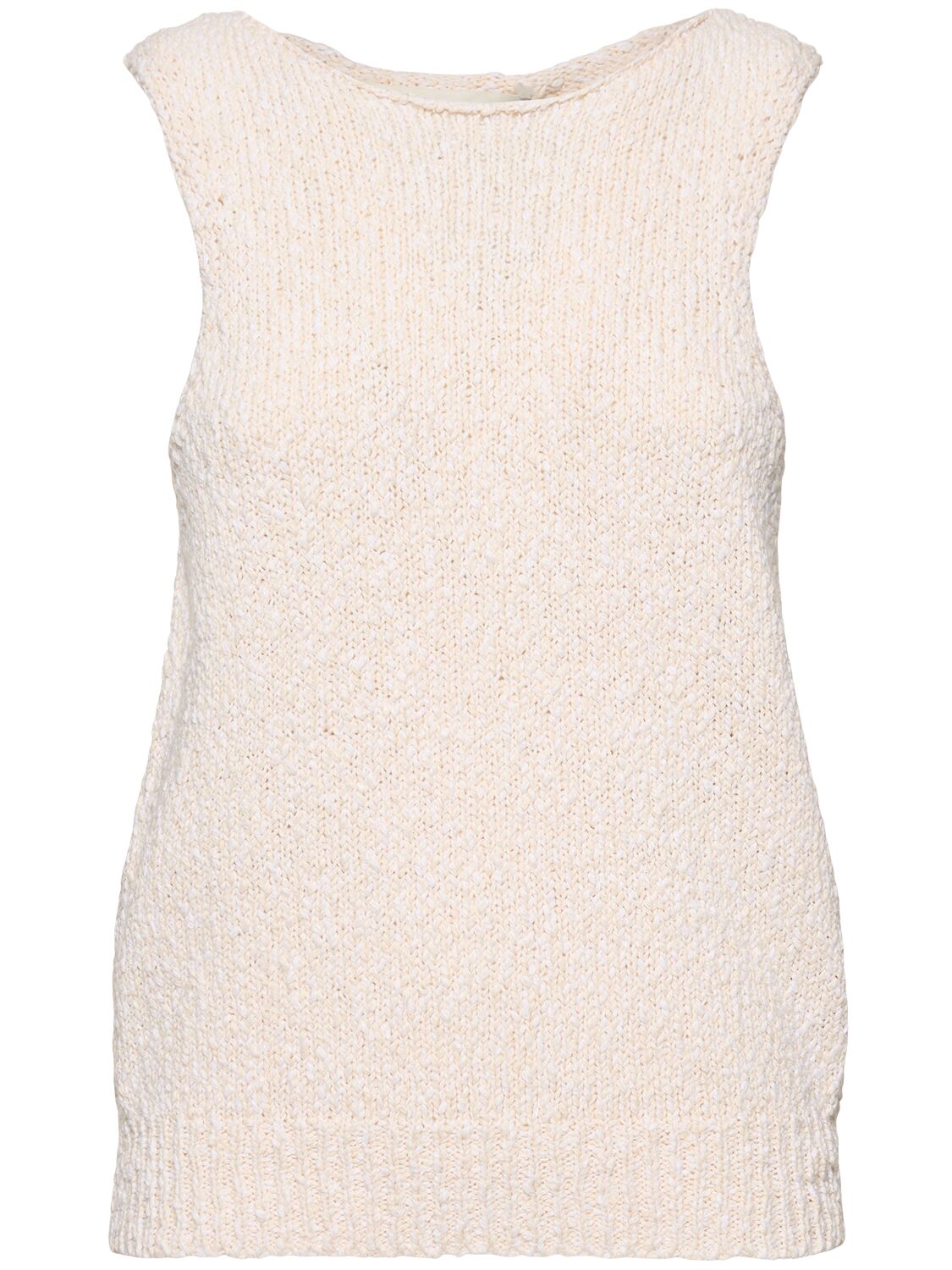 RÓHE Combed Knit Cotton Vest
