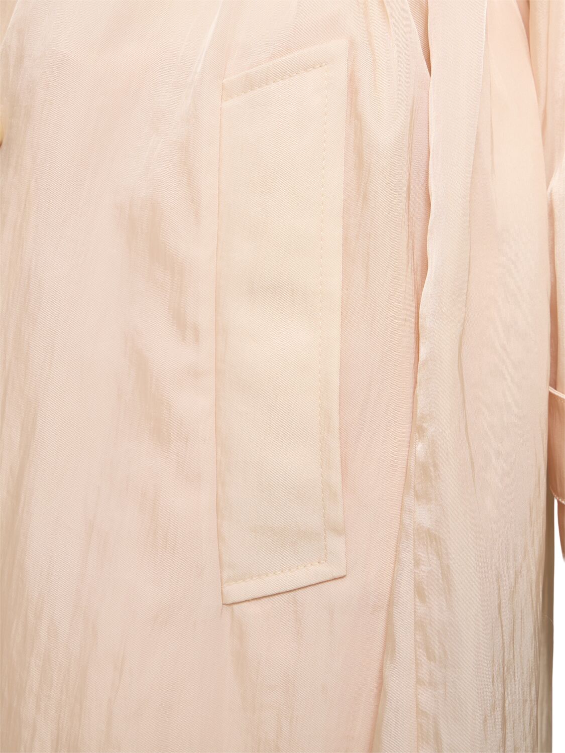 WARDROBE.NYC RECYCLED TWILL LONG TRENCH COAT 