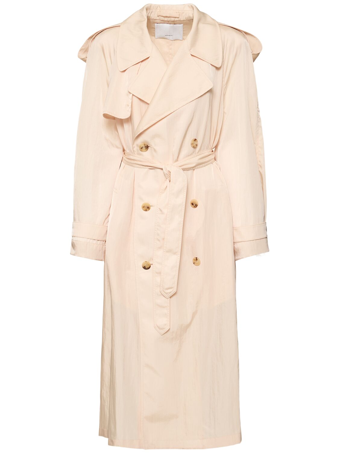 Wardrobe.nyc Recycled Twill Long Trench Coat