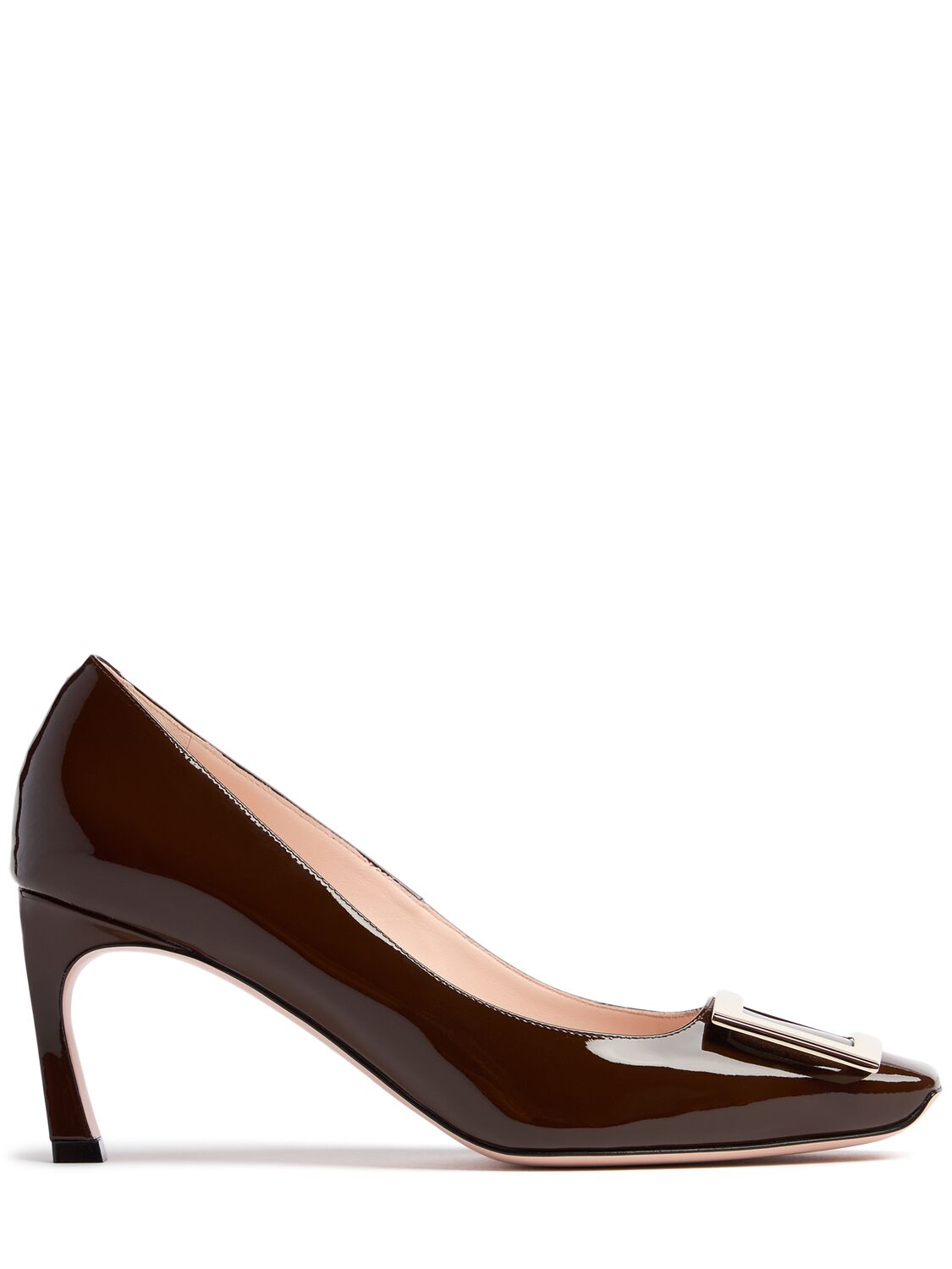 70mm Trompette Patent Leather Pumps
