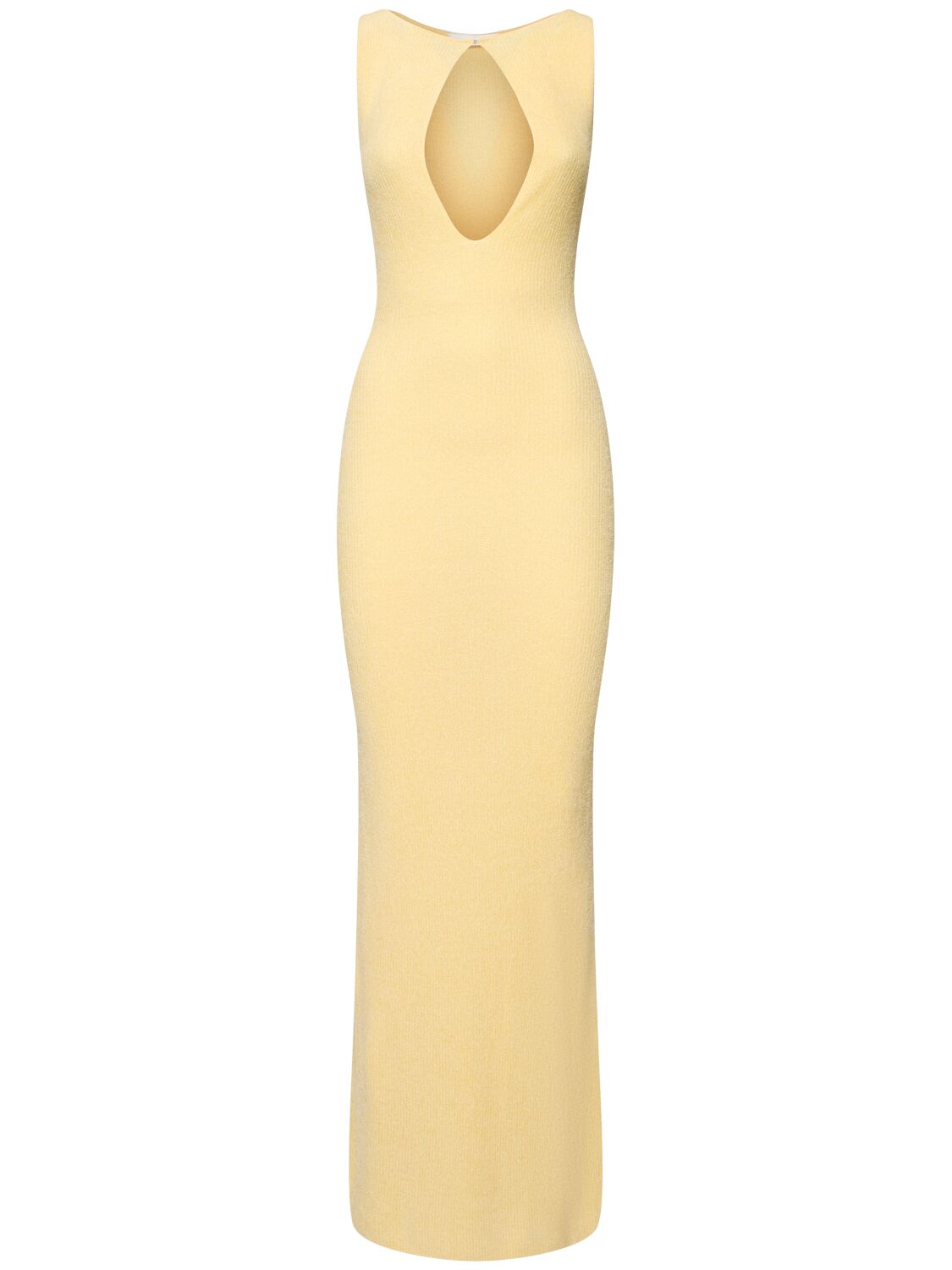 Lvr Exclusive Silk & Cashmere Long Dress