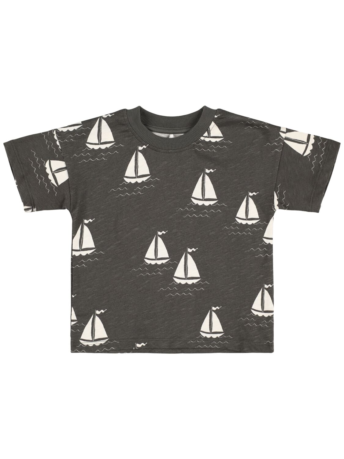 Mini Rodini Printed Cotton Jersey T-shirt