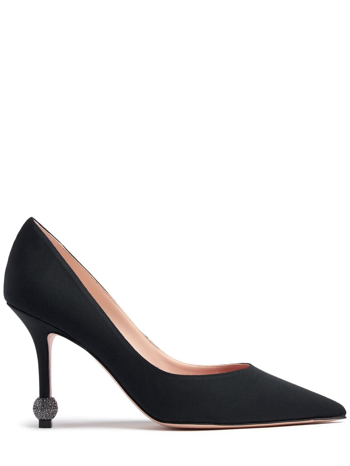 85mm Vivier Marlene Satin Pumps