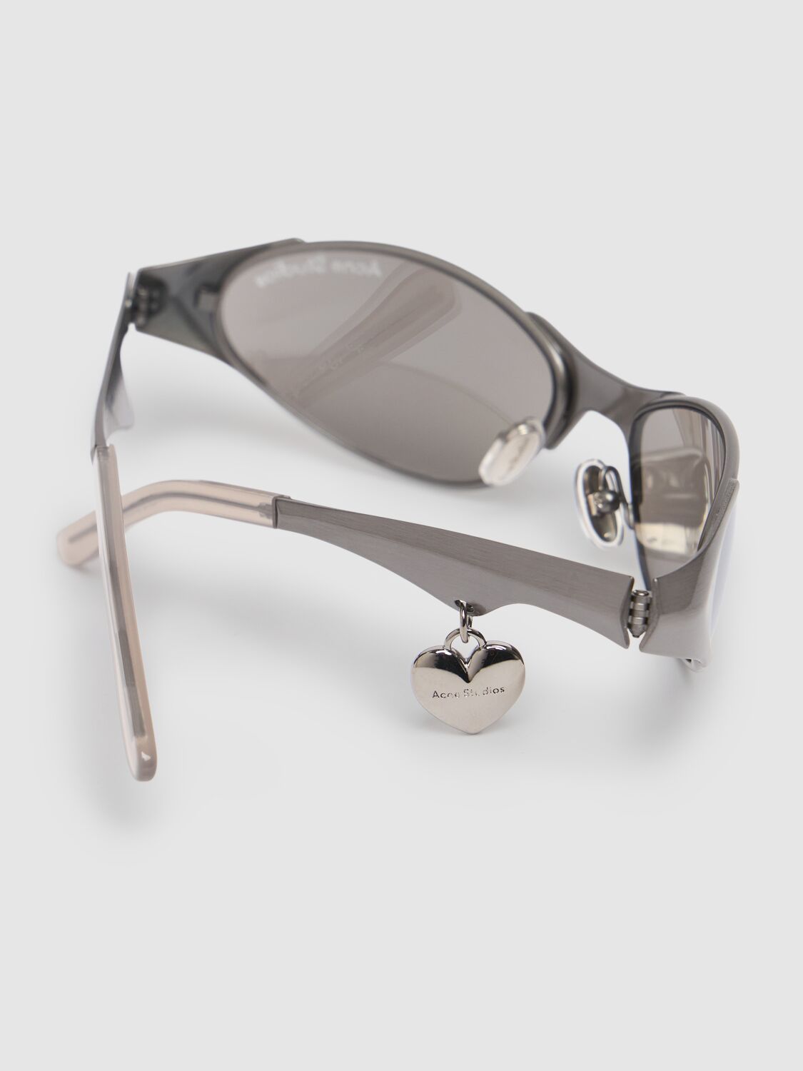 ACNE STUDIOS MIRRORED ROUND SUNGLASSES 