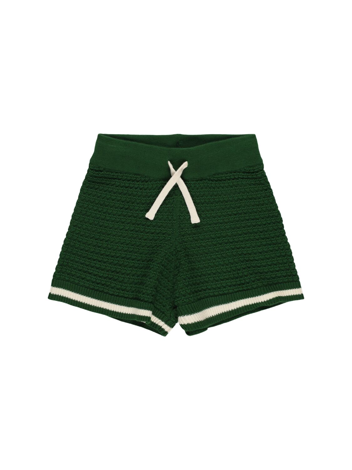 Mini Rodini Cotton Knit Shorts