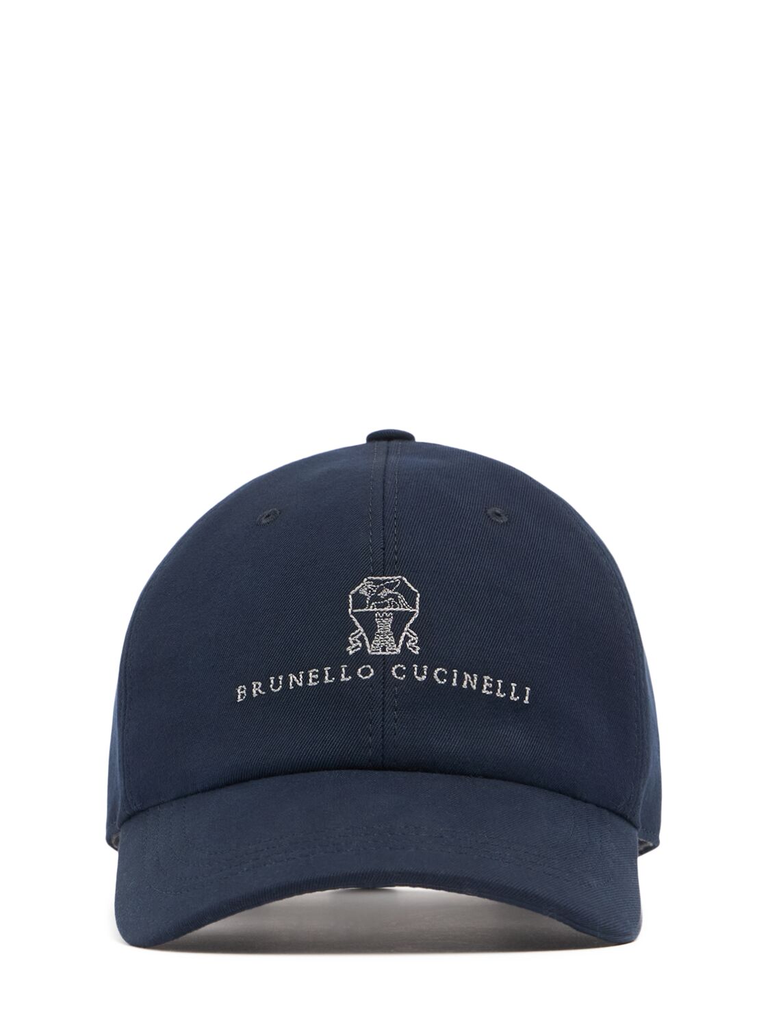 Casquette En Coton À Logo - BRUNELLO CUCINELLI - Modalova
