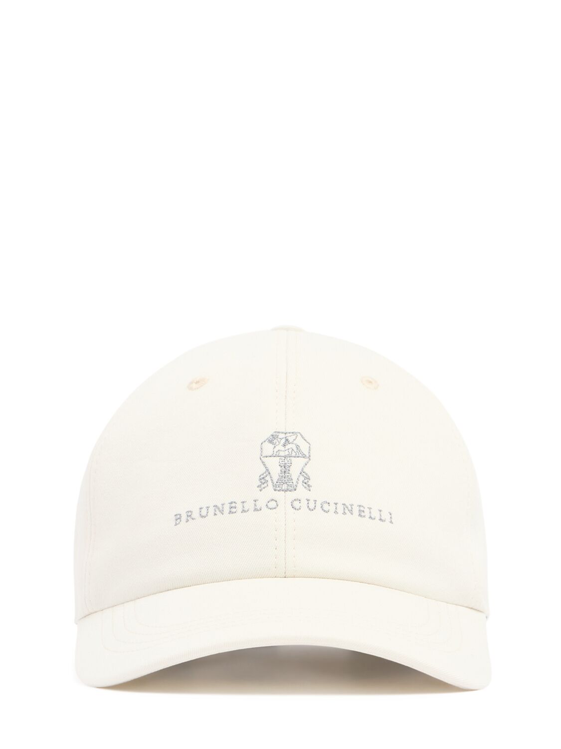 Casquette En Coton À Logo - BRUNELLO CUCINELLI - Modalova