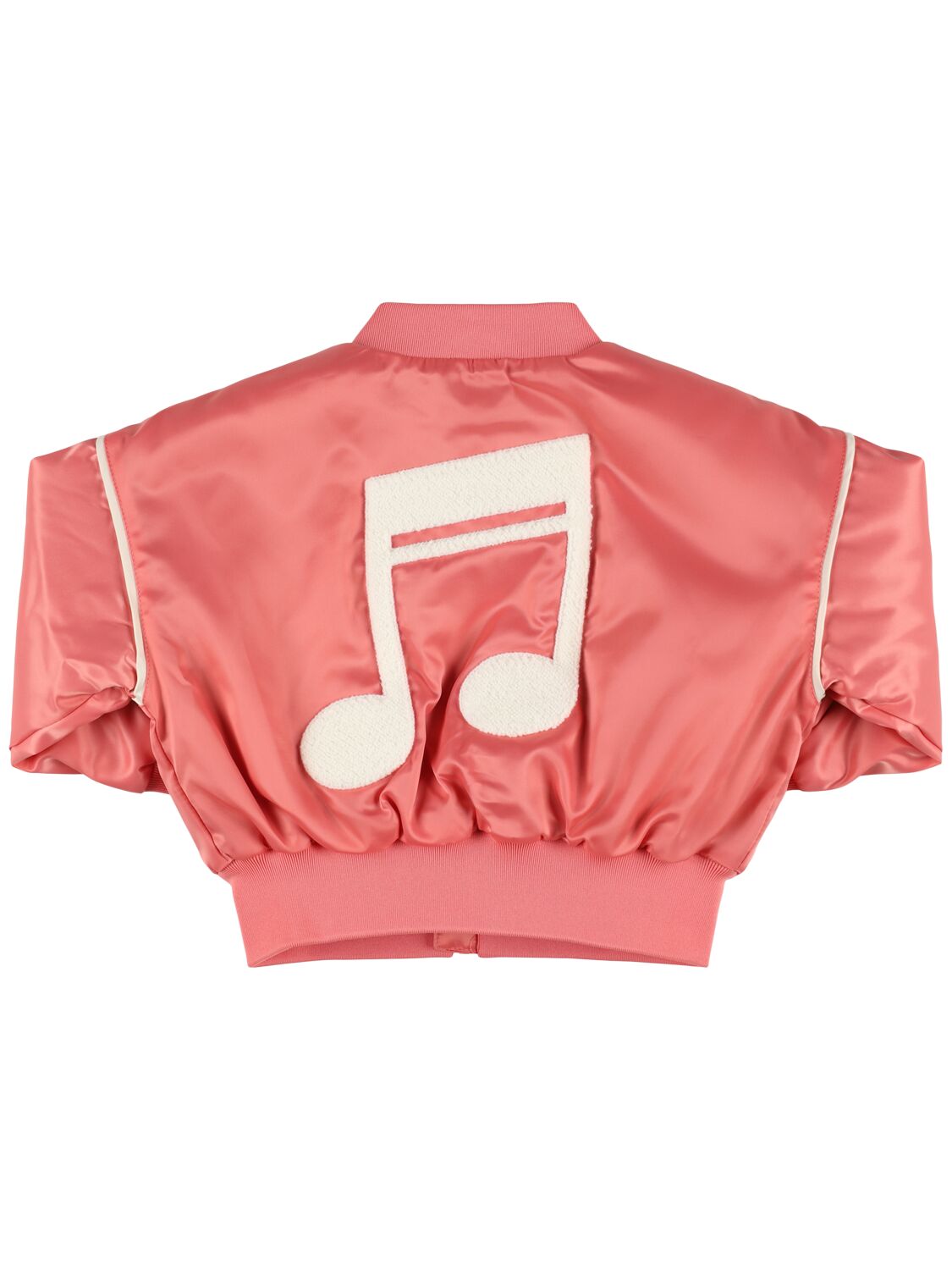 Mini Rodini Printed Satin Bomber Jacket