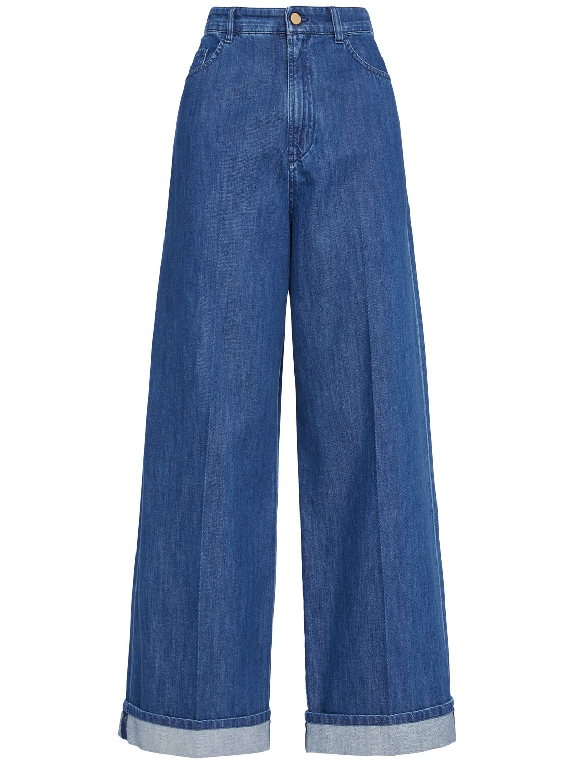 'S MAX MARA Lupino Denim Wide Leg Jeans